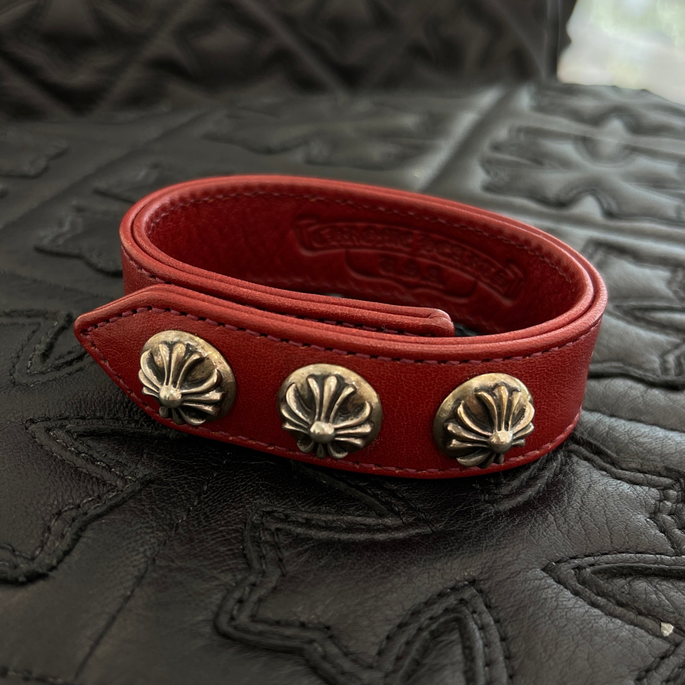 CHROME HEARTS クロムハーツ ブレスレット 3BTN/2SNP/クロス