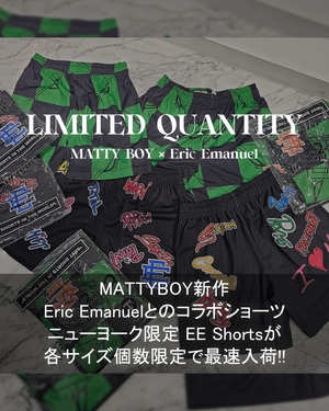 【SUMMER IS COMMING】MATTY BOY 2025年新作 NY限定最速入荷 メッシュショーツ 発売開始!!