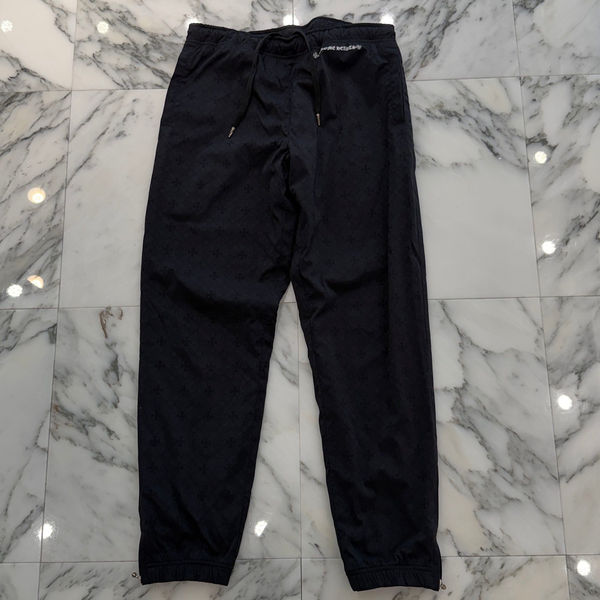 CHROME HEARTS TRASH PICK UP CH Plus Track Nylon Pants Size S クロムハーツ トラッシュピックアップ CHプラス トラック ナイロンパンツ サイズS