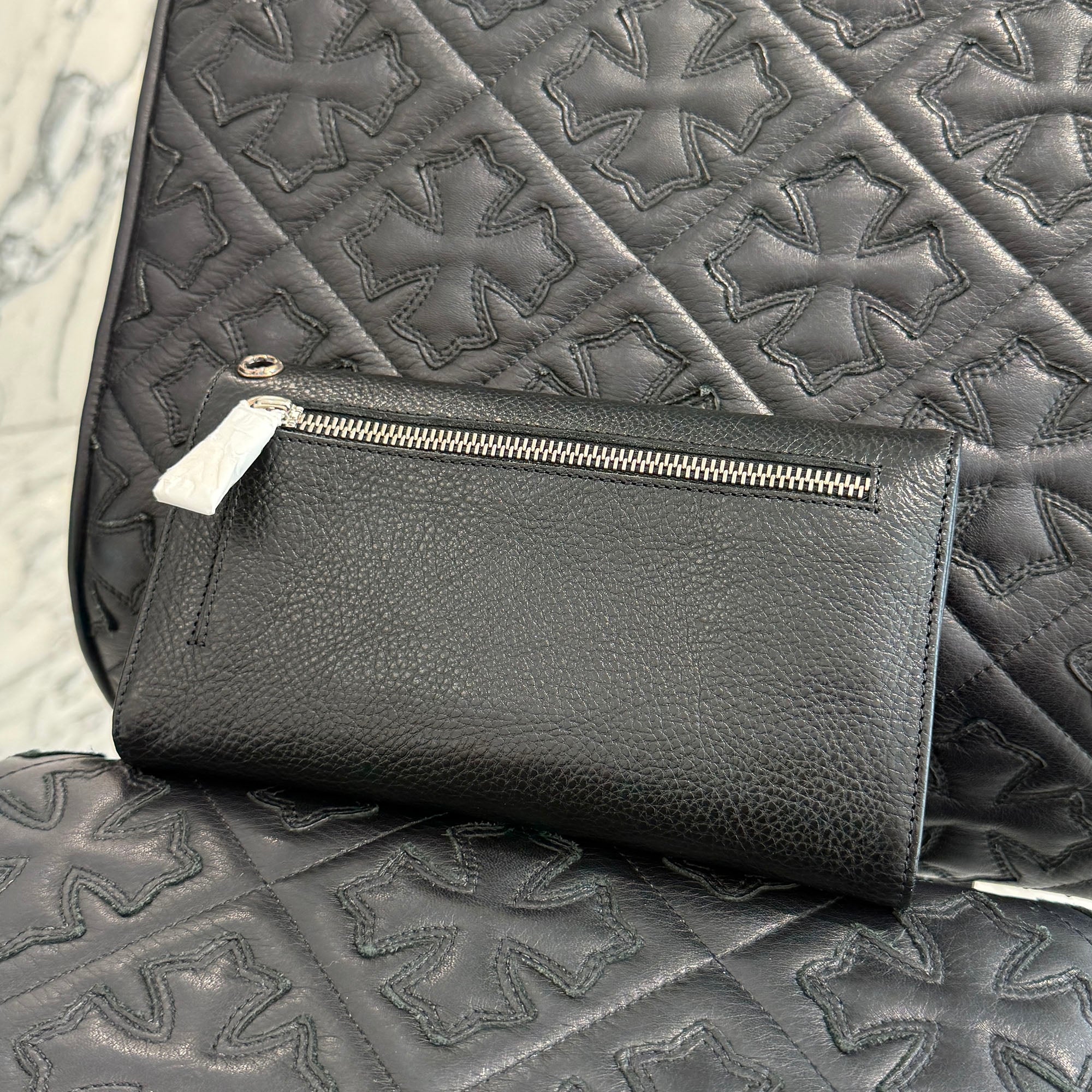 CHROME HEARTS Wave Cross Ball Wallet クロムハーツ ウェーブ クロスボール ウォレット