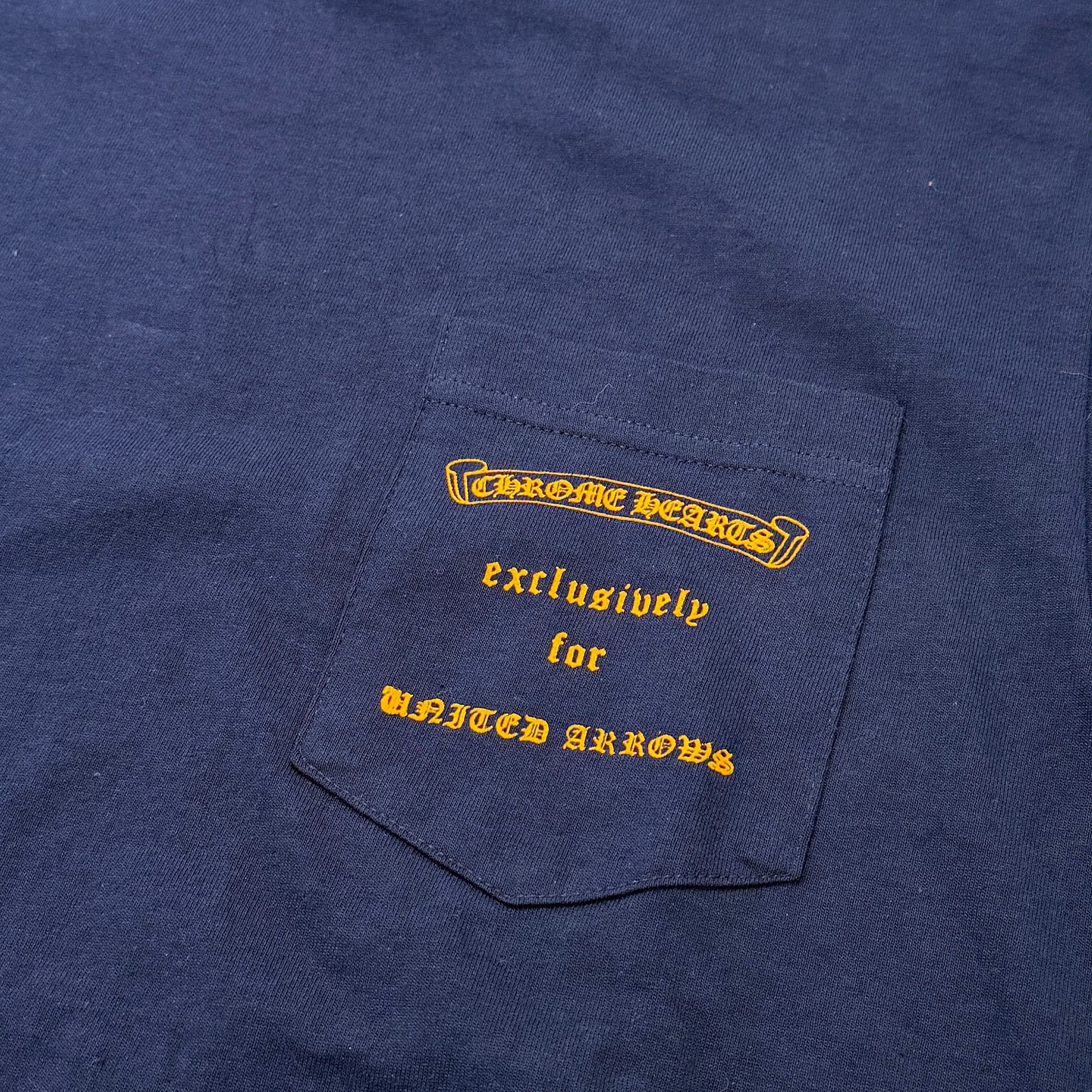 CHROME HEARTS×UNITED ARROWS Back Dagger Tee Size M クロムハーツ×ユナイテッドアローズ バックダガーTシャツ サイズM