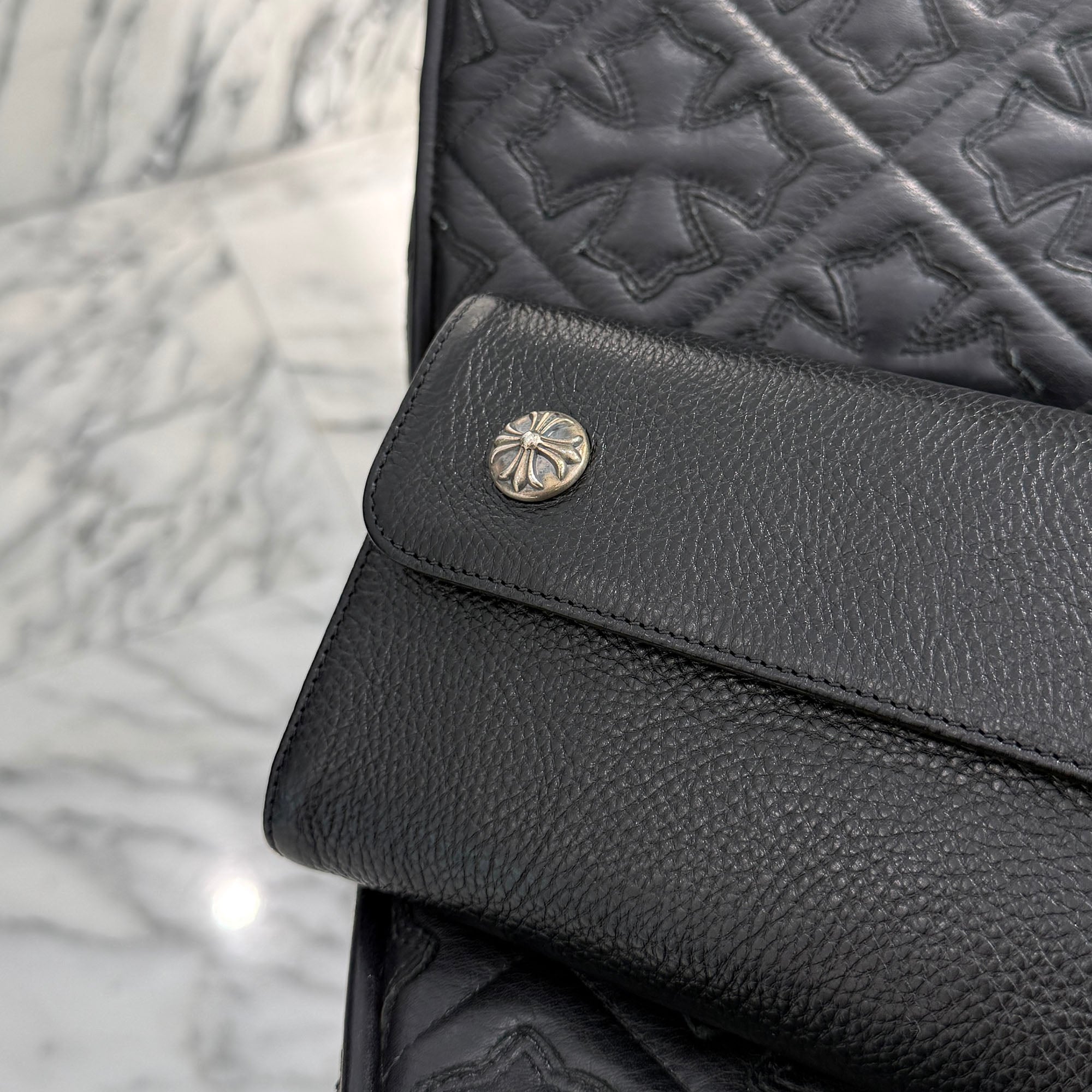 CHROME HEARTS Wave Cross Ball Wallet クロムハーツ ウェーブ クロスボール ウォレット