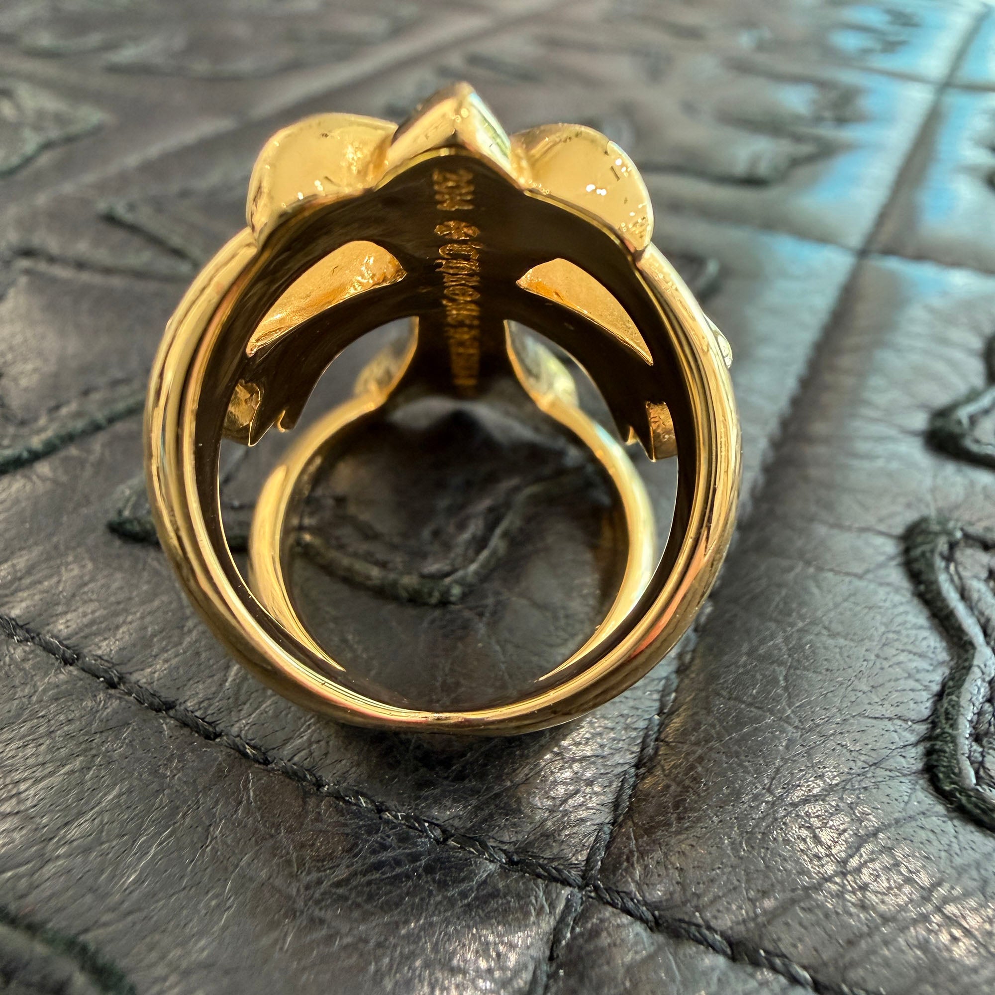 CHROME HEARTS 22K Infinity CRS Ring Size 14号 クロムハーツ 22K インフィニティークロス リング サイズ14号