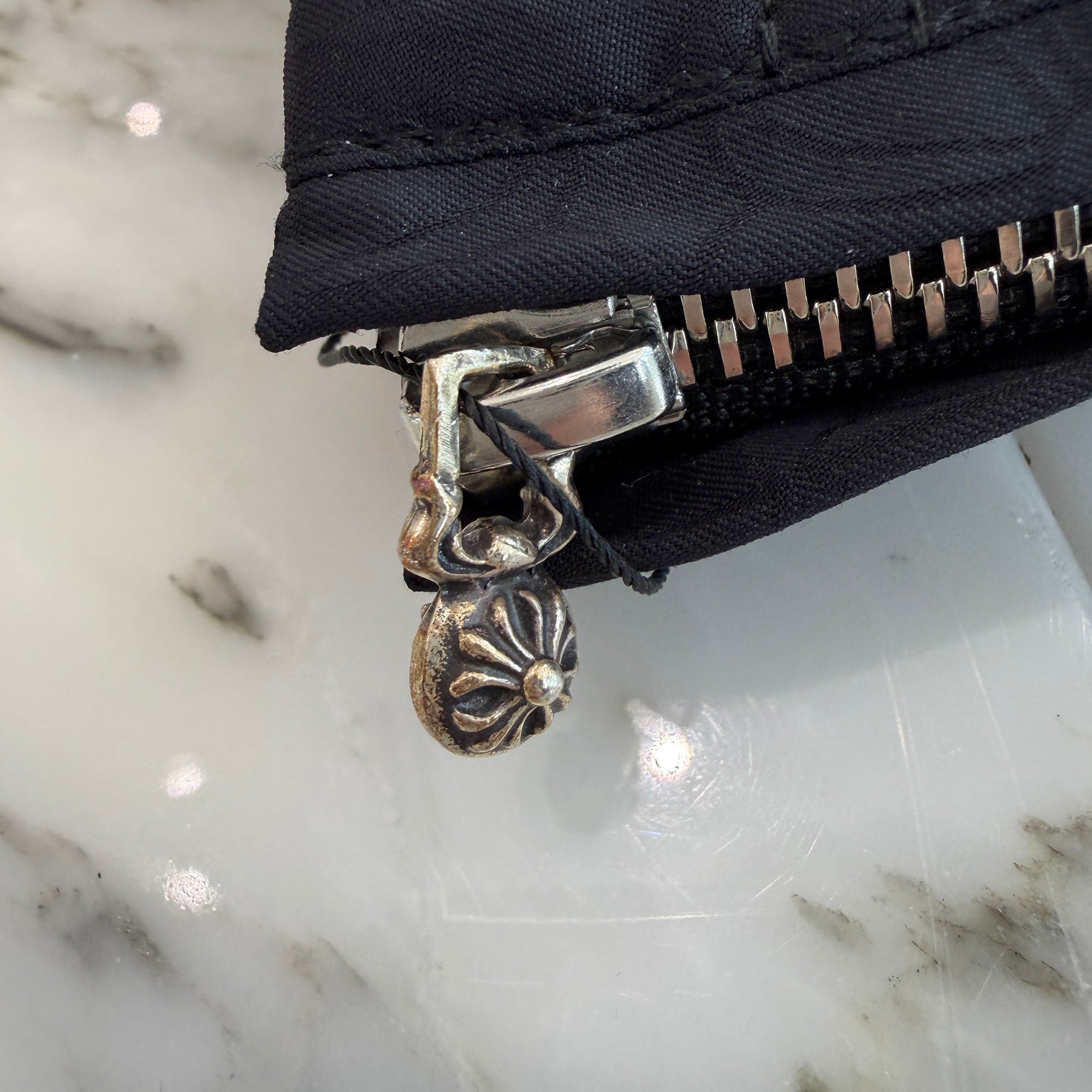 CHROME HEARTS TRASH PICK UP CH Plus Track Nylon Pants Size S クロムハーツ トラッシュピックアップ CHプラス トラック ナイロンパンツ サイズS