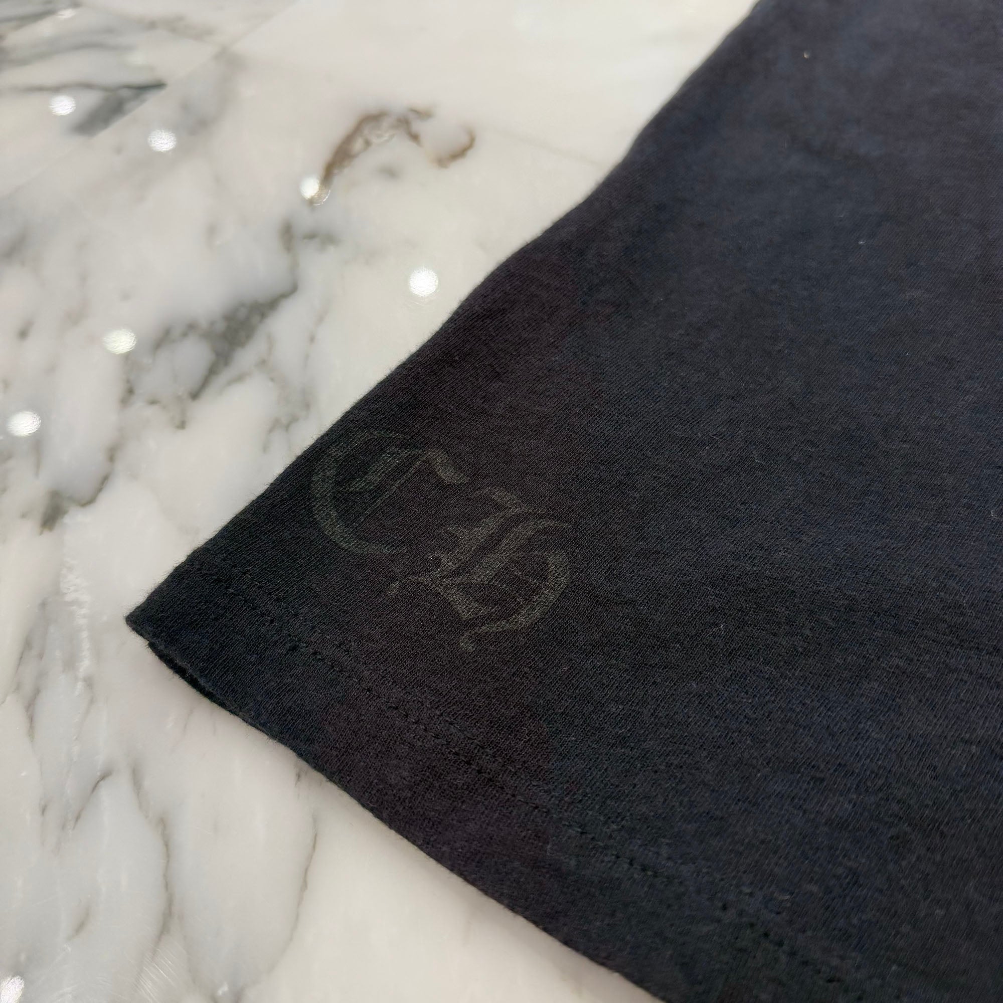 CHROME HEARTS Back Horseshoe Print Ringer Tee Size M クロムハーツ