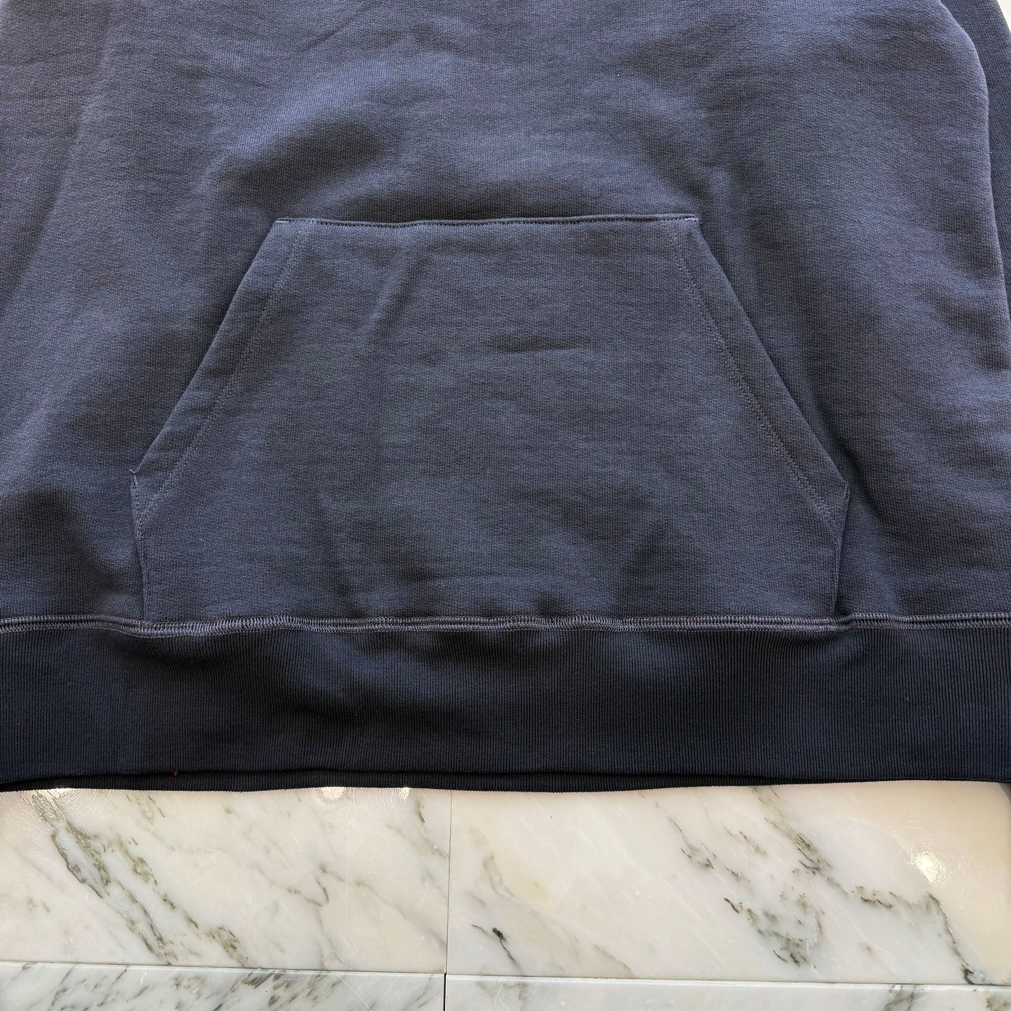 CHROME HEARTS Y NOT Triple Cross Leather Patch Half Zip Sweat Shirt Size M クロムハーツ ワイノット トリプルクロス レザーパッチ ハーフジップ スウェットシャツ サイズM