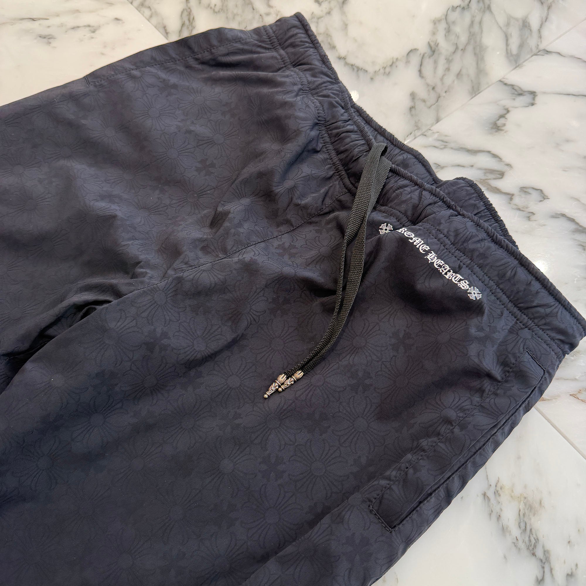 CHROME HEARTS TRASH PICK UP CH Plus Track Nylon Pants Size S クロムハーツ トラッシュピックアップ CHプラス トラック ナイロンパンツ サイズS