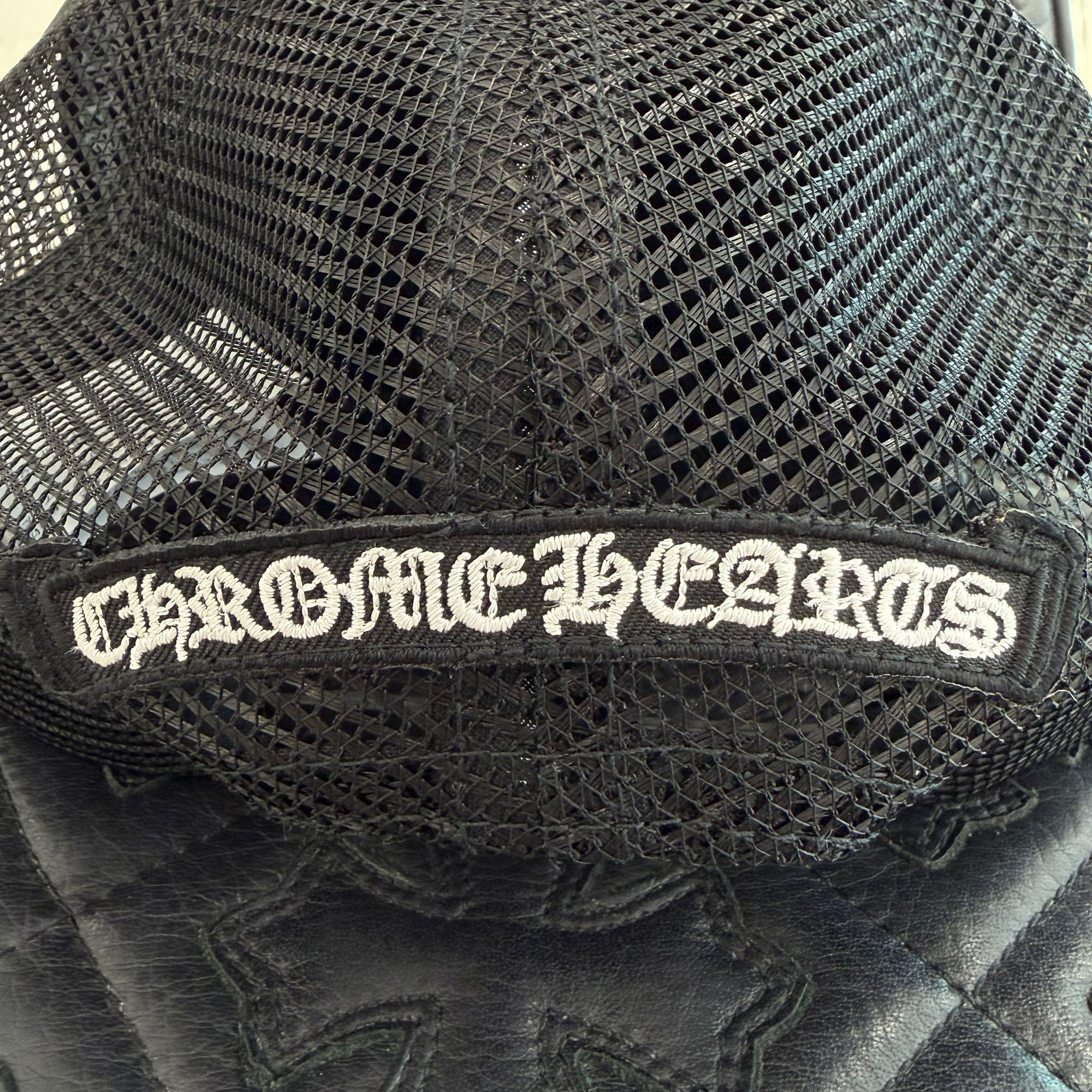 CHROME HEARTS Triple Cross Patch Trucker Cap Size ONE SIZE (51-61) クロムハーツ トリプルクロスパッチ トラッカーキャップ サイズONE SIZE (51-61)