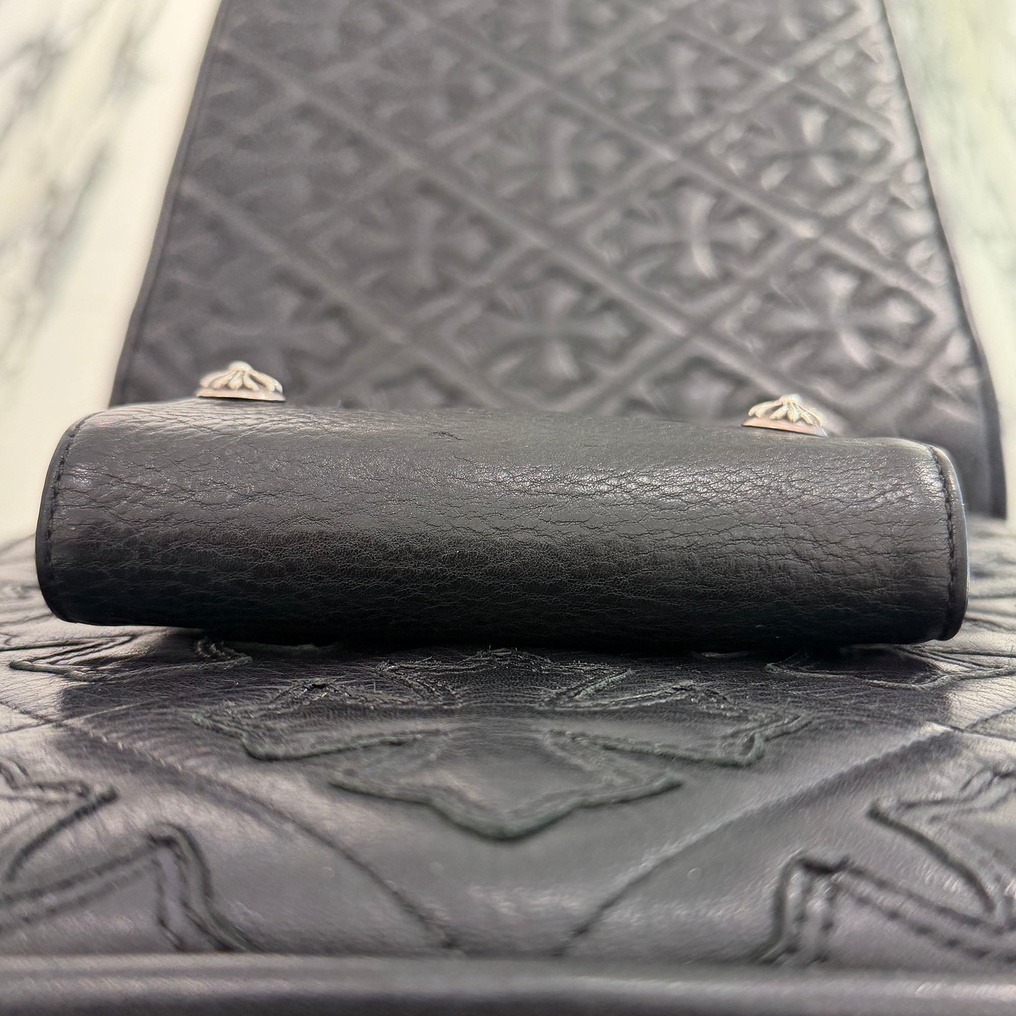 CHROME HEARTS Wave Mini Cross Ball Wallet クロムハーツ ウェーブ ミニ クロスボール ウォレット