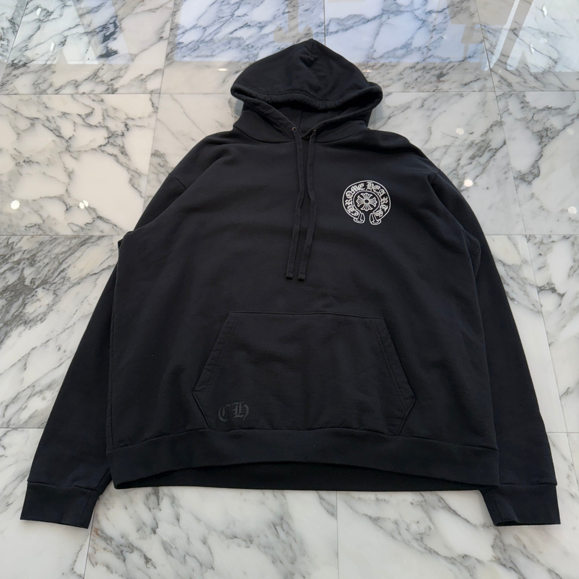 CHROME HEARTS Honolulu Limited Horseshoe Pullover Hoodie Size XXL クロムハーツ ホノルル限定 ホースシュー プルオーバー フーディ サイズXXL