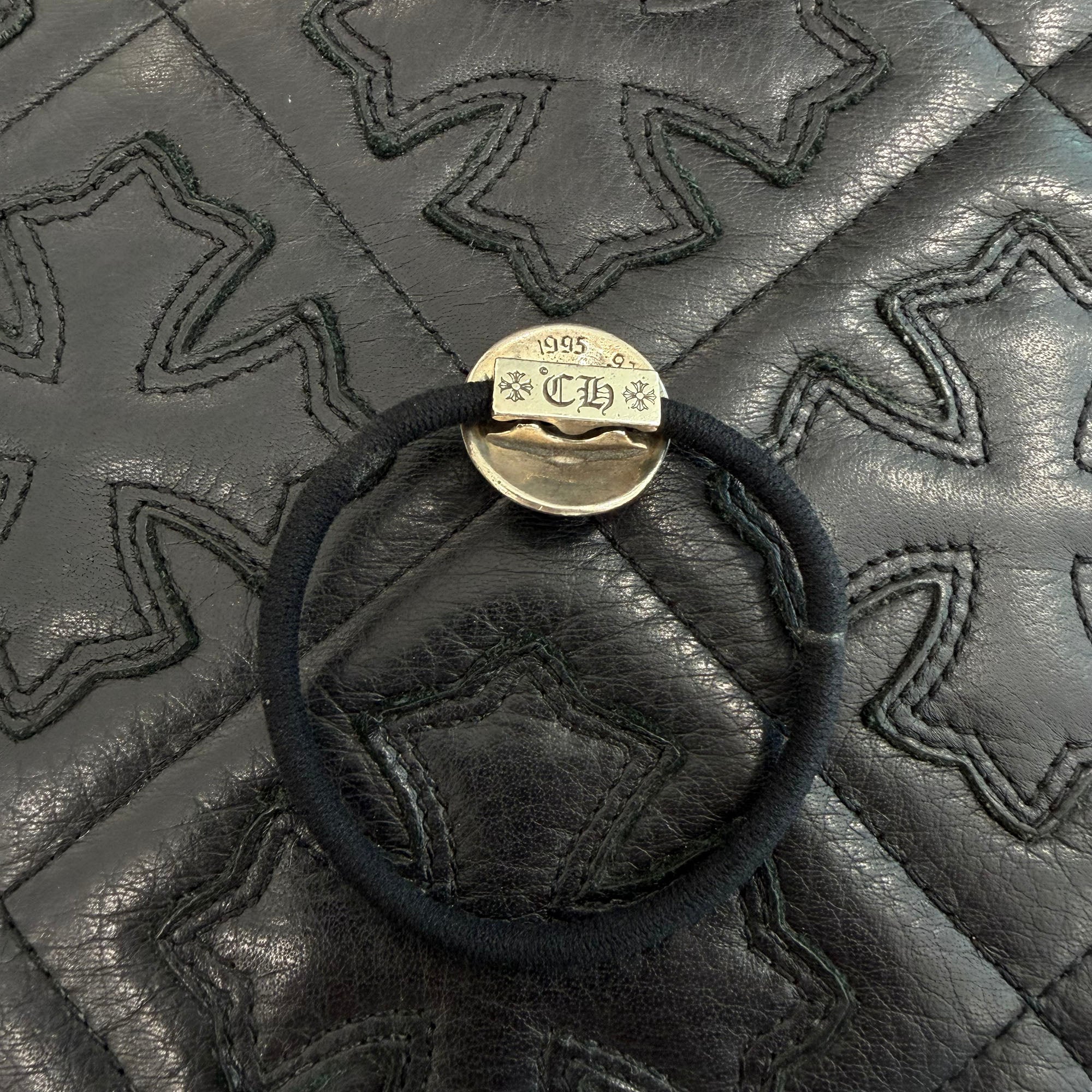 CHROME HEARTS CROSS BALL HAIR BAND クロムハーツ クロスボール ヘア