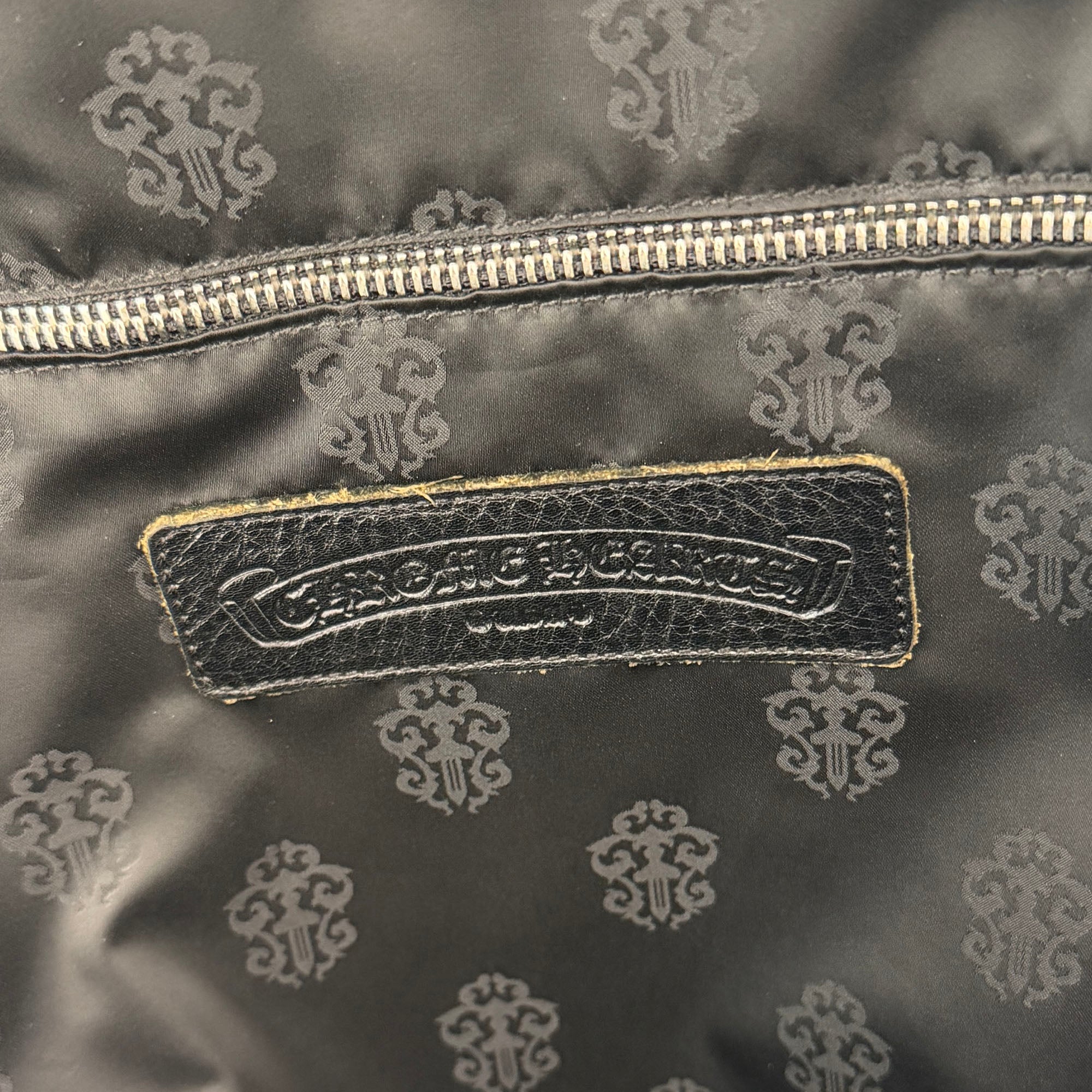CHROME HEARTS 7TH GRADE DENIM CH Plus Backpack クロムハーツ セブンスグレード デニム CHプラス総柄 バックパック リュックサック