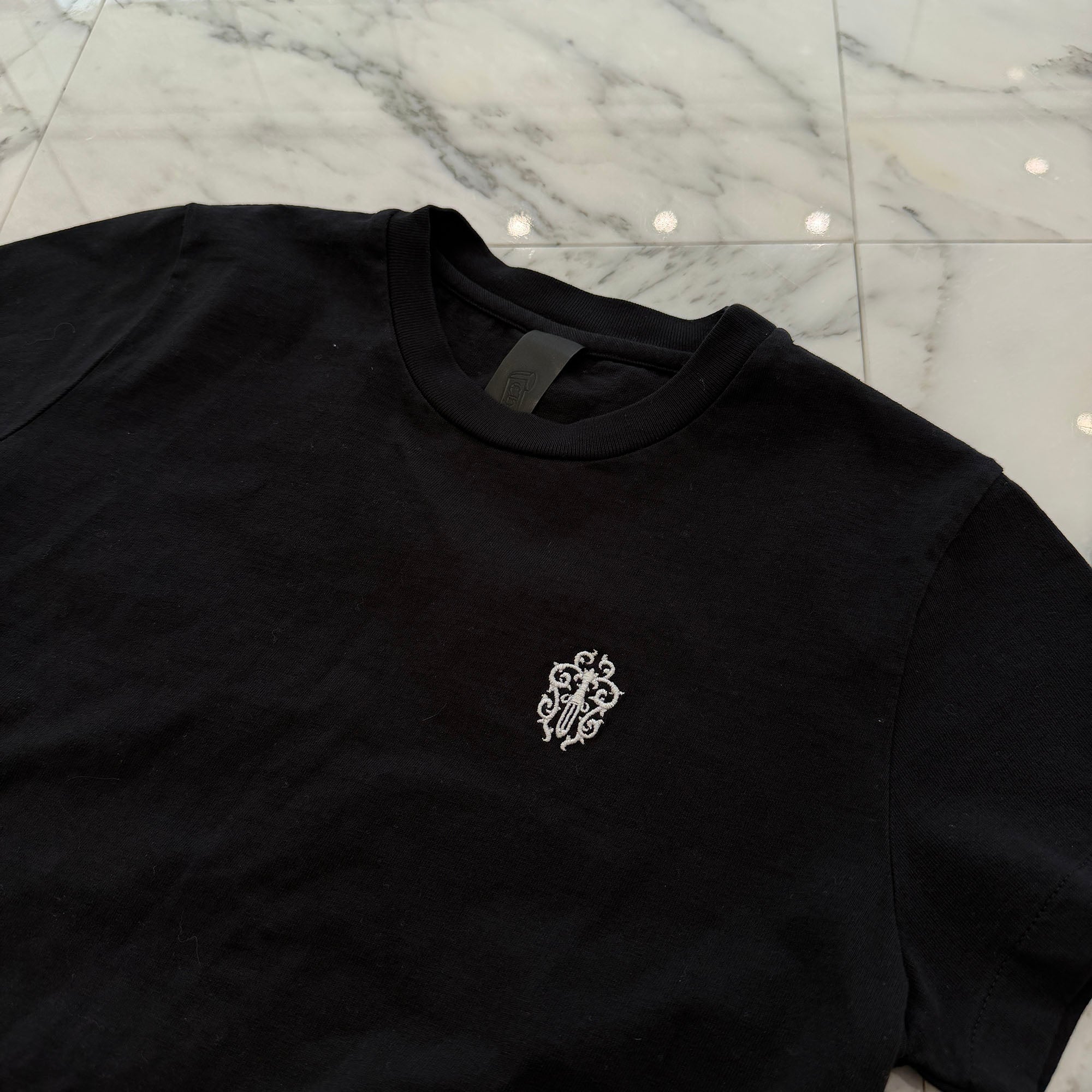 CHROME HEARTS Y NOT Vine Dagger CH Plus Embroidery Tee Size M