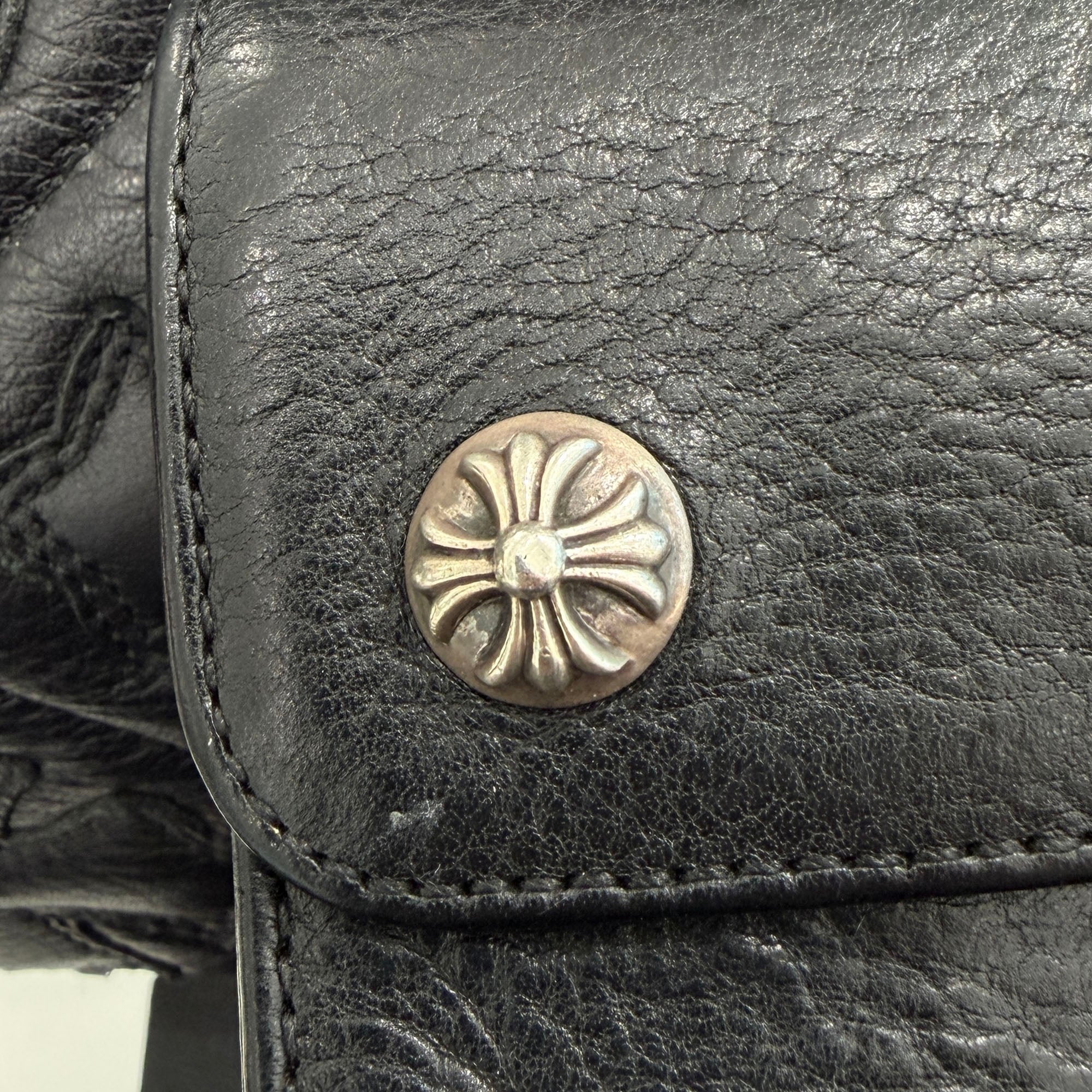 CHROME HEARTS Wave Mini Cross Ball Wallet クロムハーツ ウェーブ ミニ クロスボール ウォレット