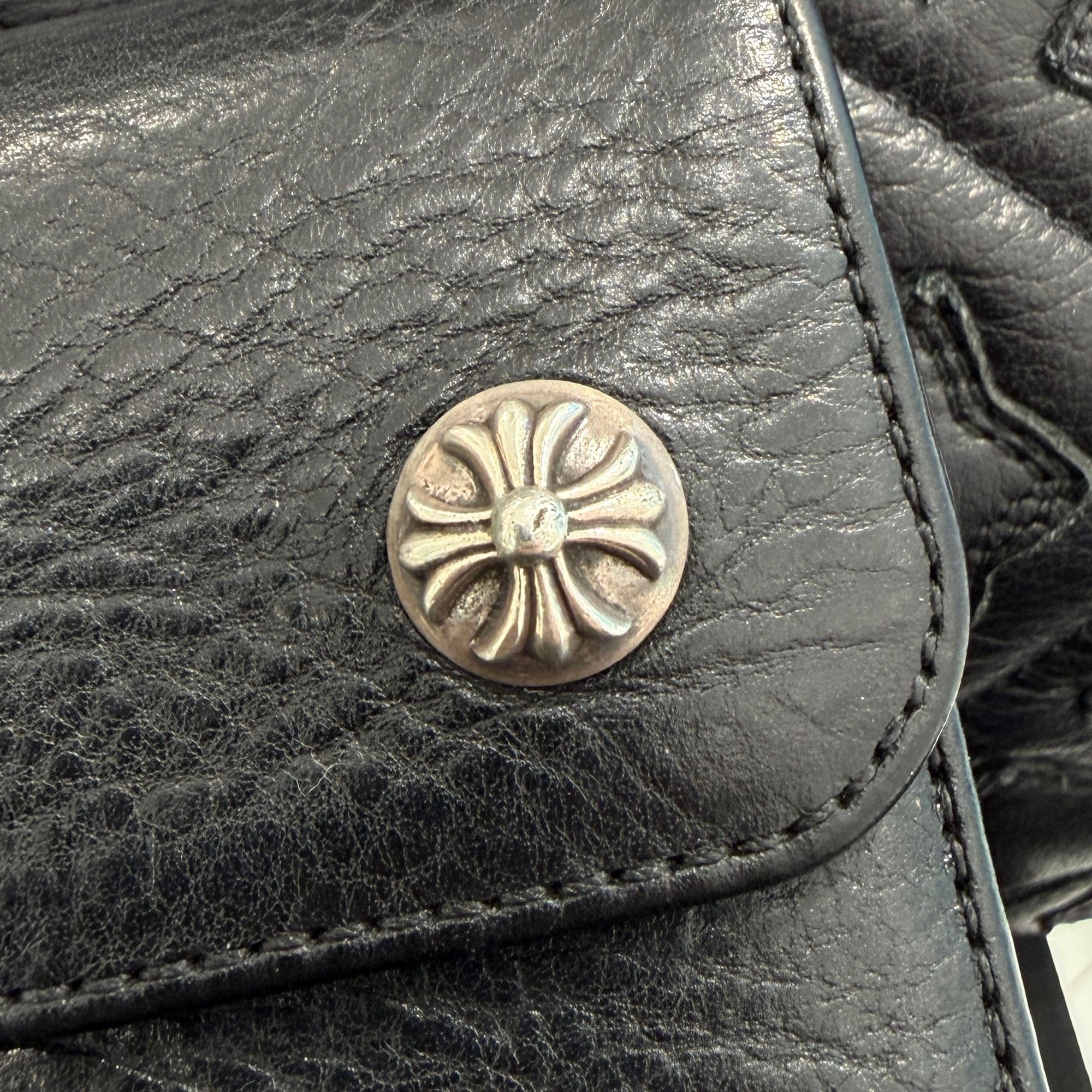 CHROME HEARTS Wave Mini Cross Ball Wallet クロムハーツ ウェーブ ミニ クロスボール ウォレット