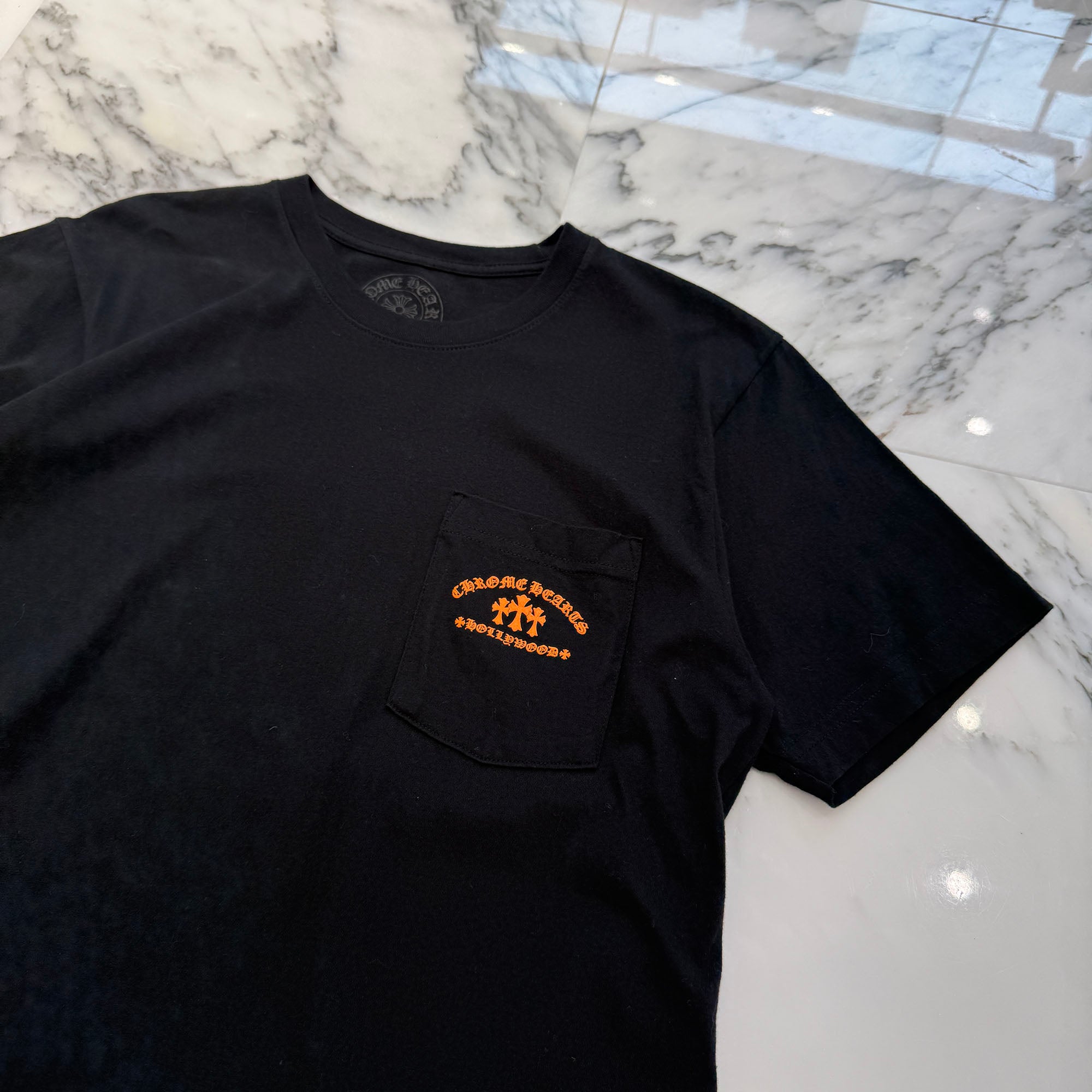 CHROME HEARTS King Taco 3 Cemetery Cross Print Tee Size M クロムハーツ キングタコ 3 セメタリークロス プリント Tシャツ サイズM