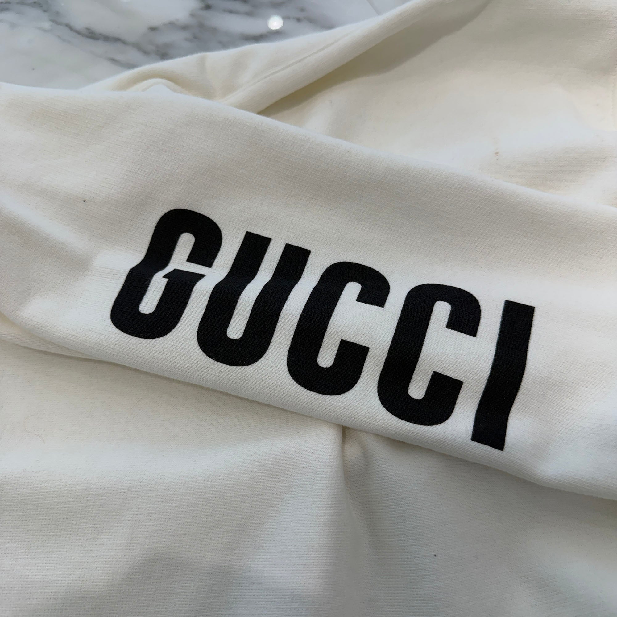 GUCCI 2024AW Heritage Print Cotton Crew Neck Sweatshirt 782757 XJGH5 9095 Size XS グッチ ヘリティッジ プリント コットン クルーネック スウェットシャツ サイズXS