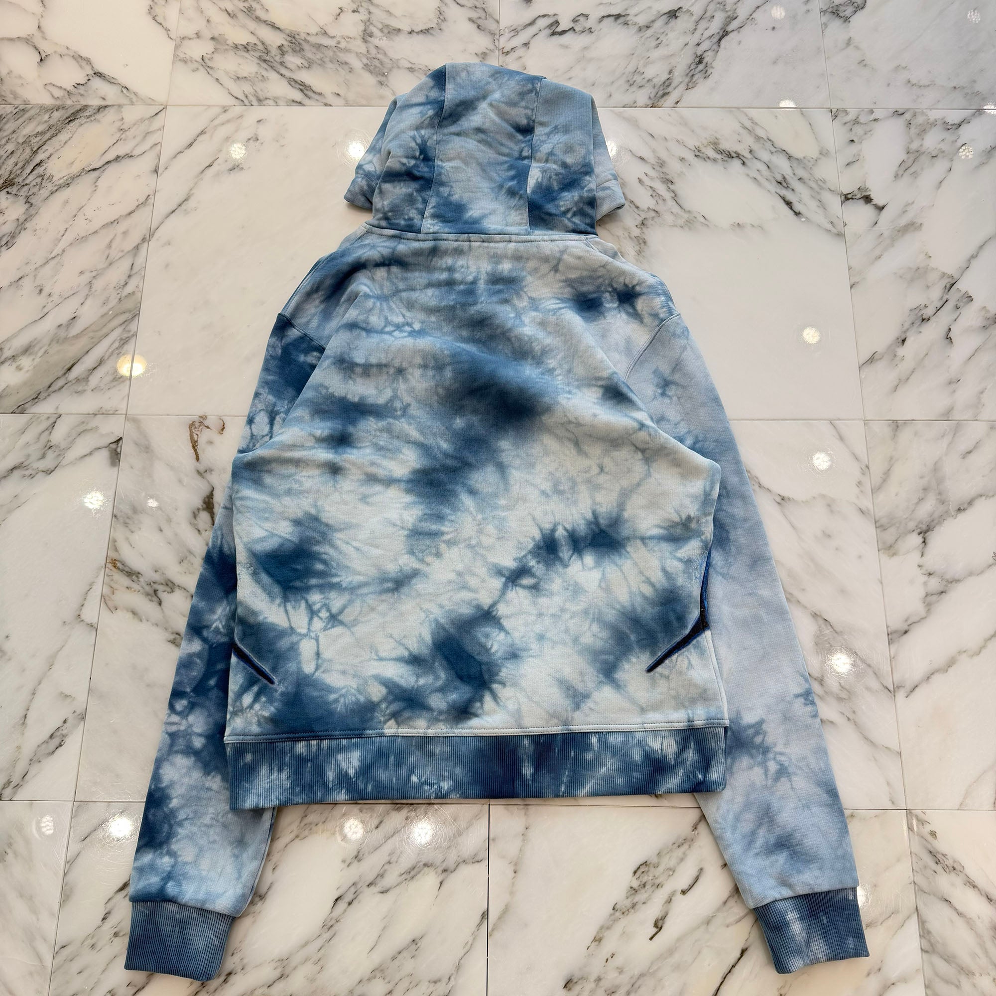 BURBERRY 2021SS Shark Logo Tie Dye Pullover Hoodie 8040782 Size S バーバリー シャークロゴ タイダイプルオーバーフーディー サイズS
