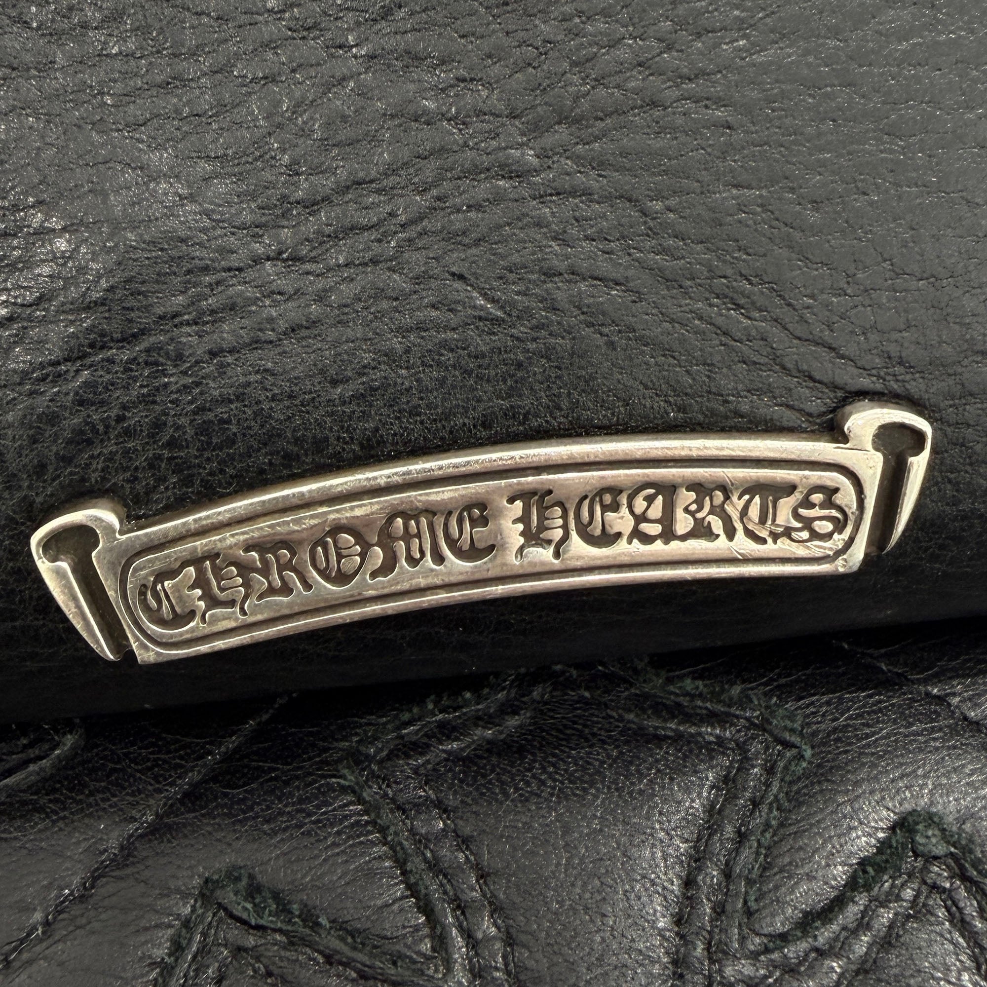CHROME HEARTS Wave Mini Cross Ball Wallet クロムハーツ ウェーブ ミニ クロスボール ウォレット
