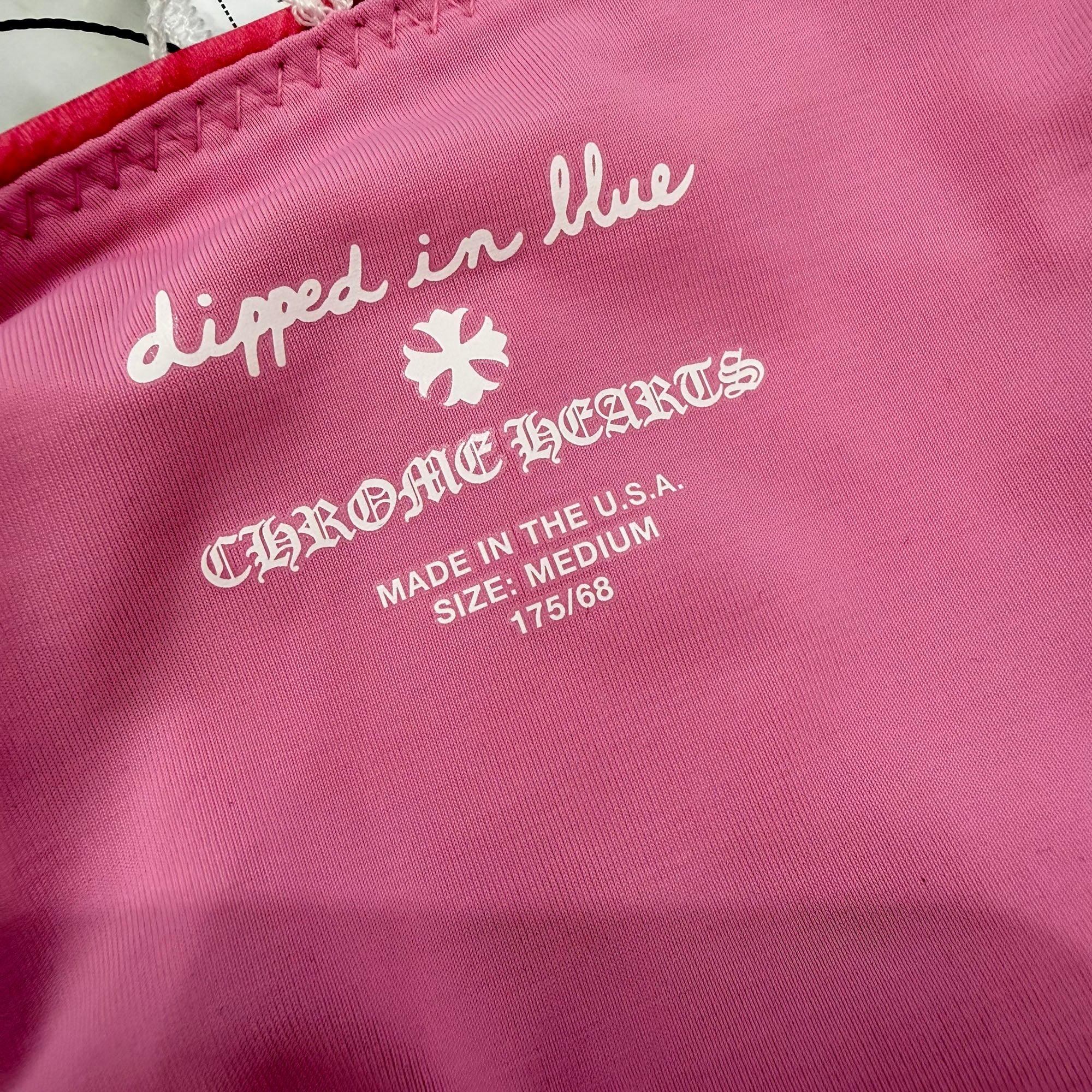 CHROME HEARTS × DIPPED IN BLUE Tiger Vine Dagger Bikini Swimwear
