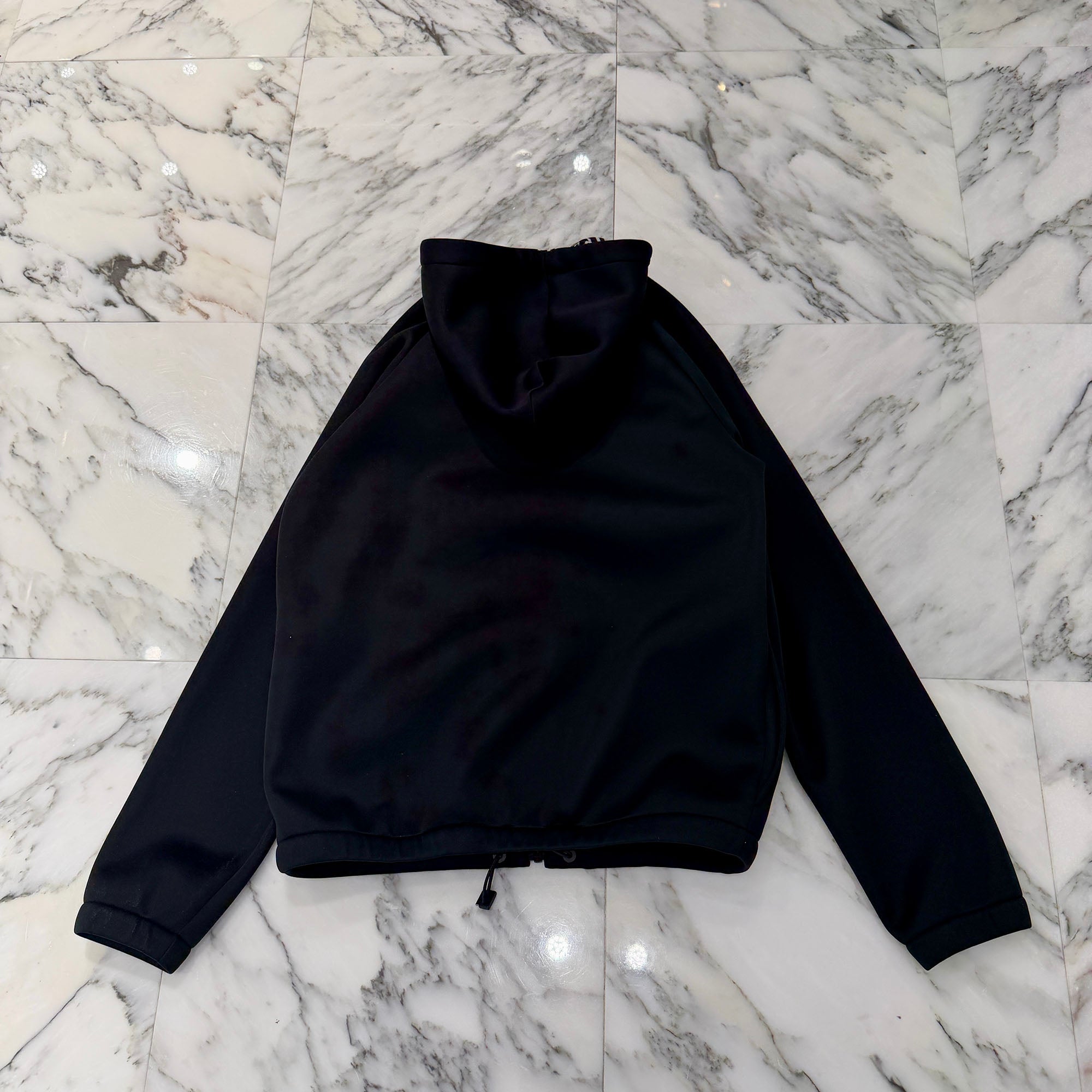 FENDI 2020SS FF Inner Logo Neoprene Zip Up Hoodie FAF562 AAY1 Size S フェンディ FFインナーロゴ ネオプレン ジップアップフーディ サイズS