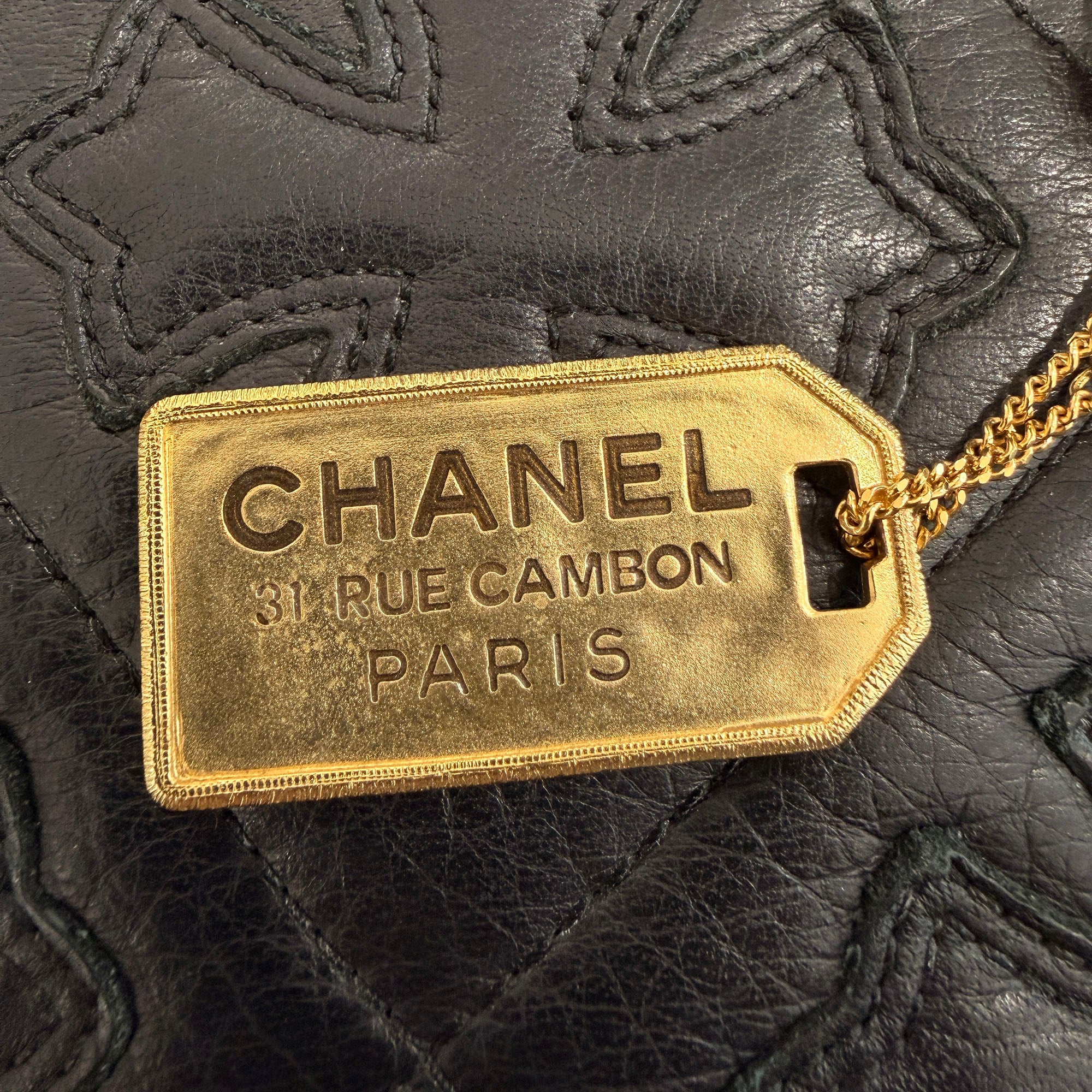 CHANEL 2022AW Coco Lock Logo Plate Chain Necklace シャネル ココロック ロゴプレート チェーンネックレス