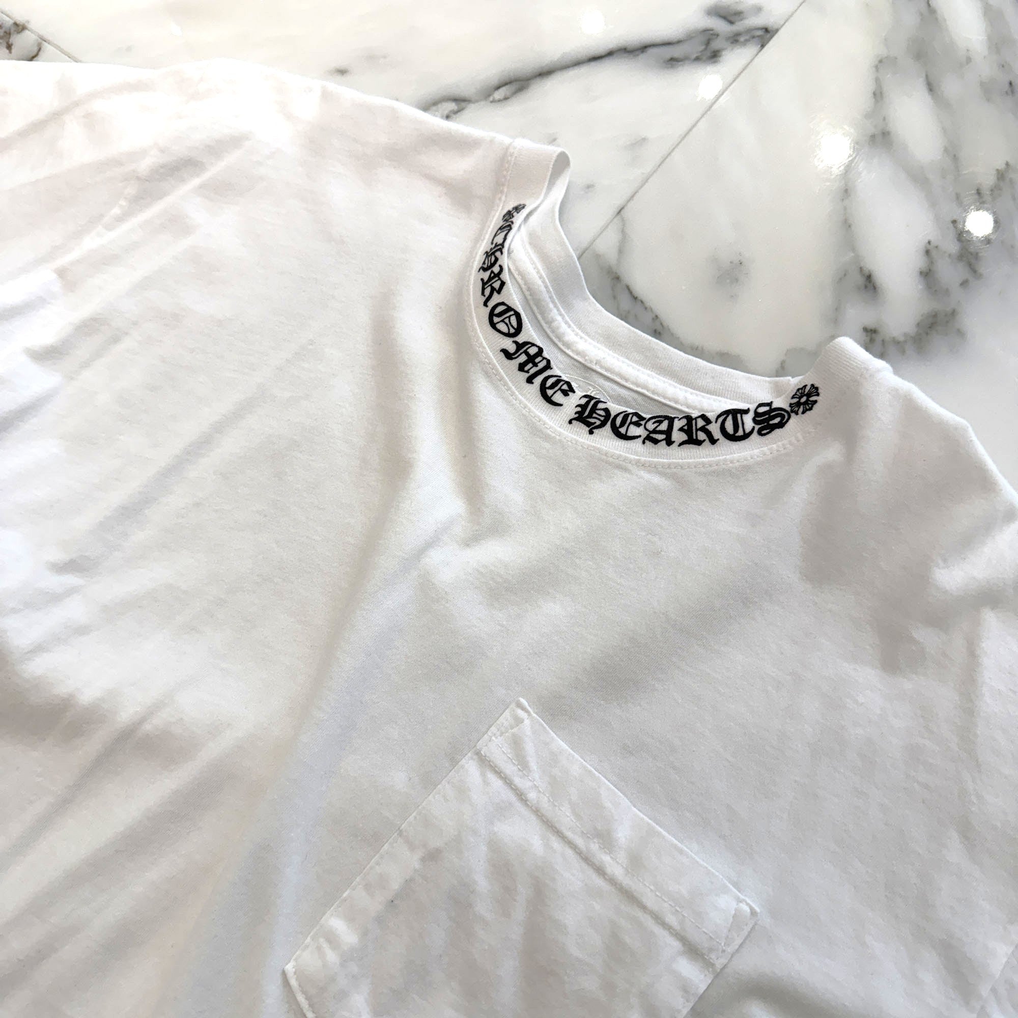 CHROME HEARTS Neck Logo Tee Size XL クロムハーツ ネックロゴ Tシャツ サイズXL