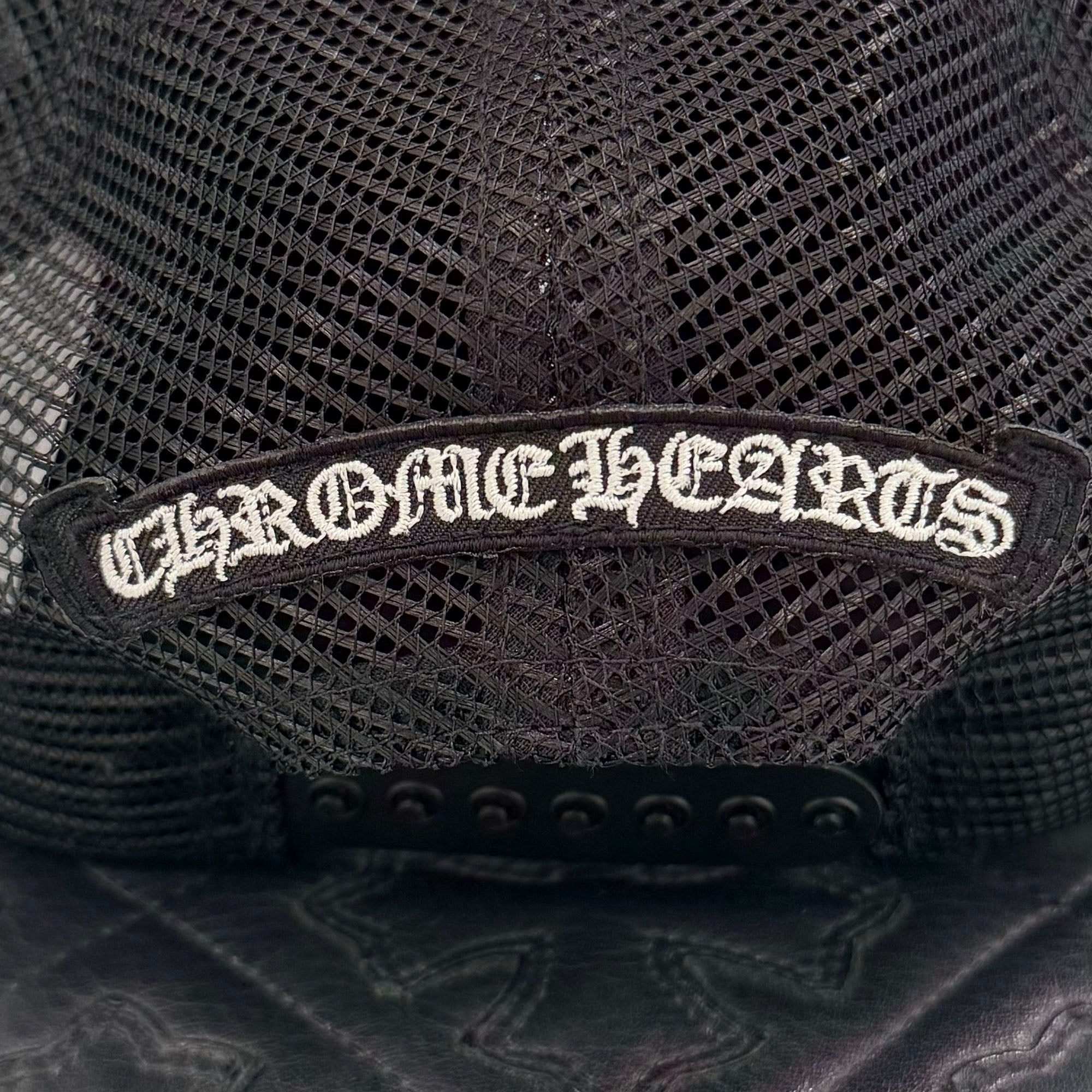 CHROME HEARTS Triple Cross Patch Trucker Cap Size ONE SIZE (51-61) クロムハーツ トリプルクロスパッチ トラッカーキャップ サイズONE SIZE (51-61)