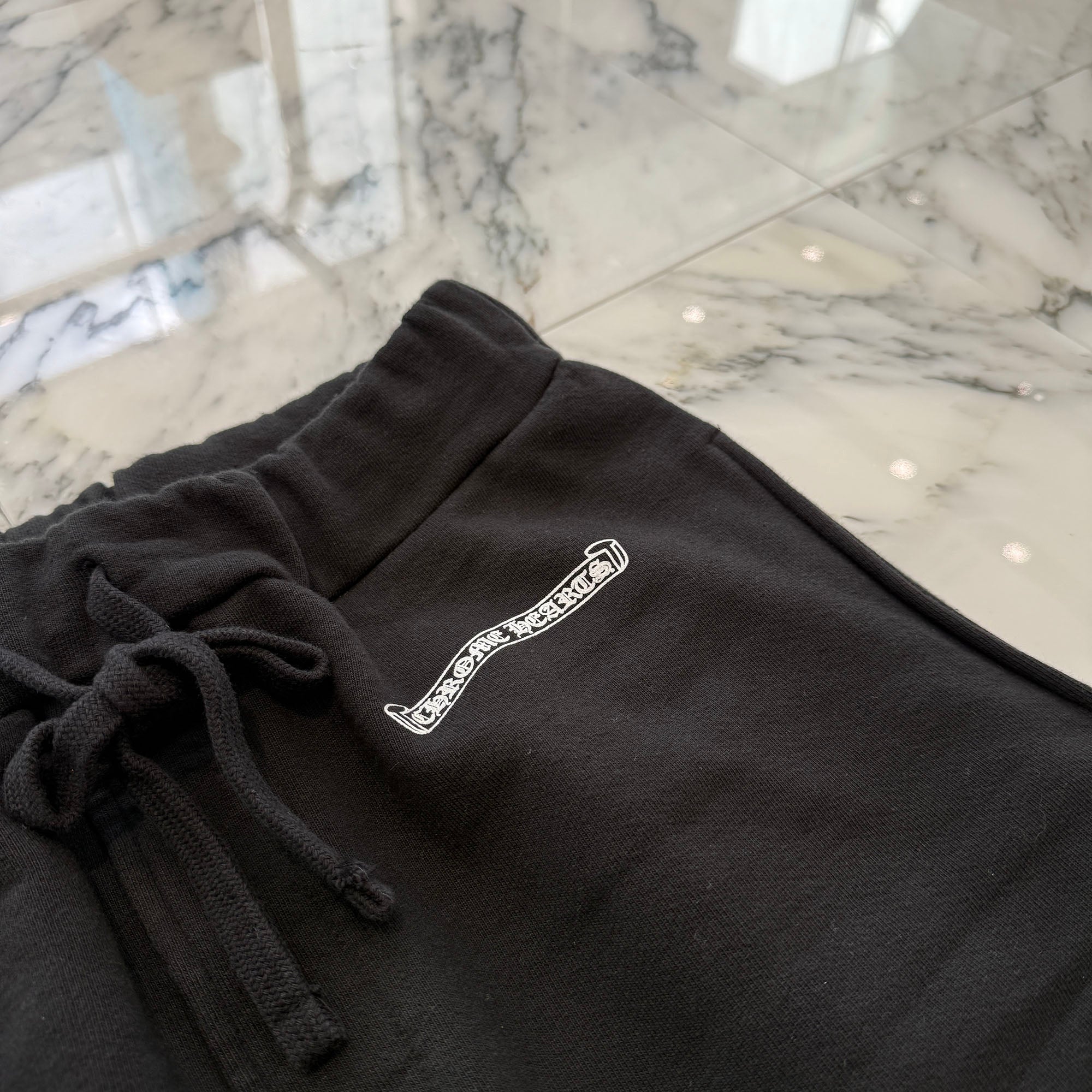 CHROME HEARTS Scroll Side Logo Sweat Long Pants Size S クロムハーツ ホースシュー サイドロゴ スウェットロングパンツ サイズS