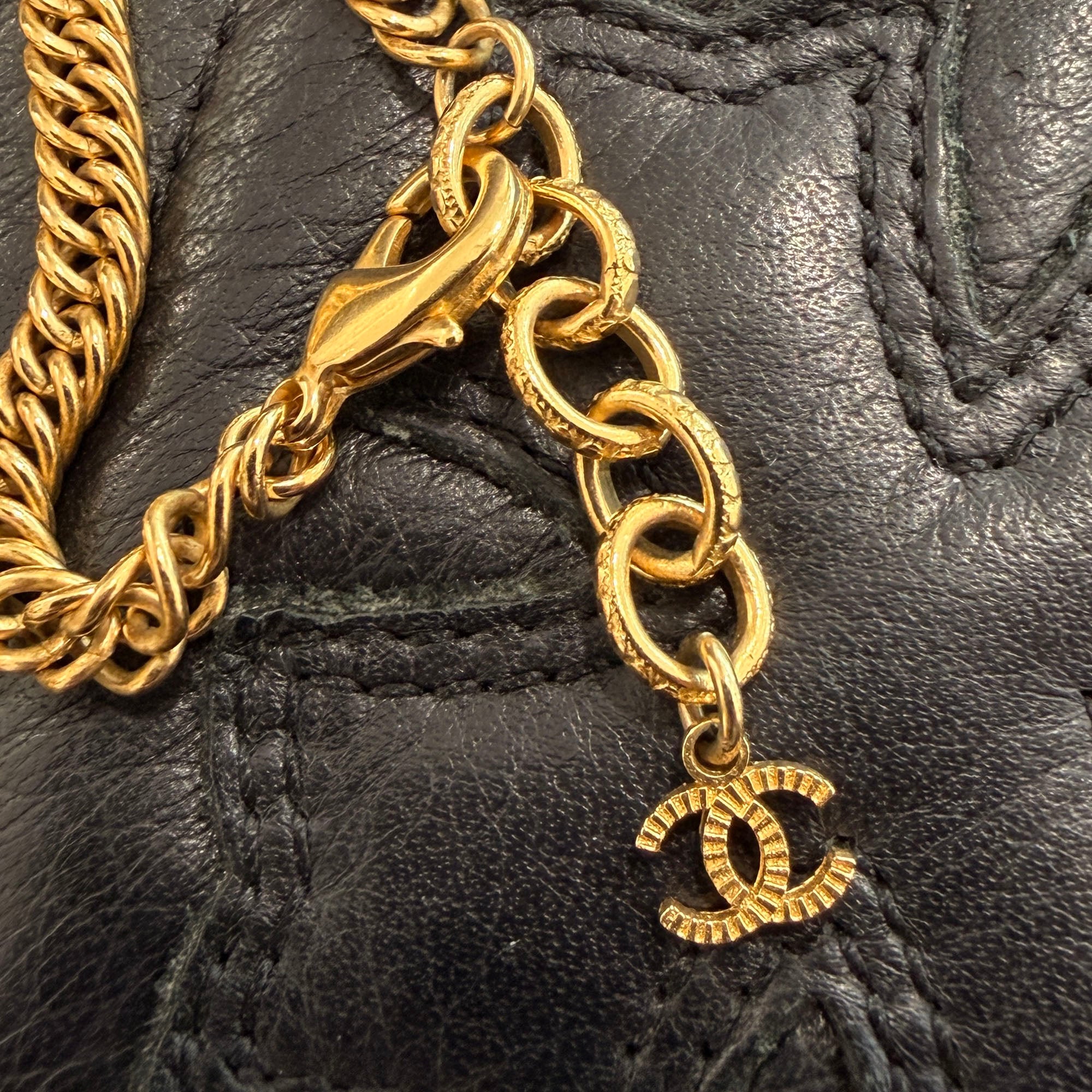 CHANEL 2022AW Coco Lock Logo Plate Chain Necklace シャネル ココロック ロゴプレート チェーンネックレス