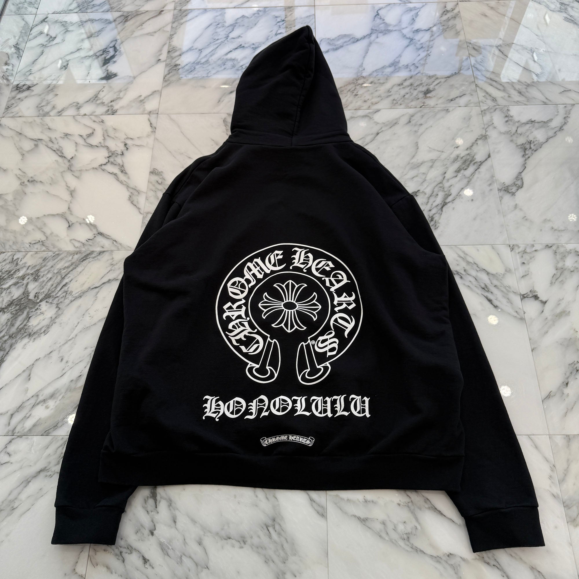 CHROME HEARTS Honolulu Limited Horseshoe Pullover Hoodie Size XXL クロムハーツ ホノルル限定 ホースシュー プルオーバー フーディ サイズXXL