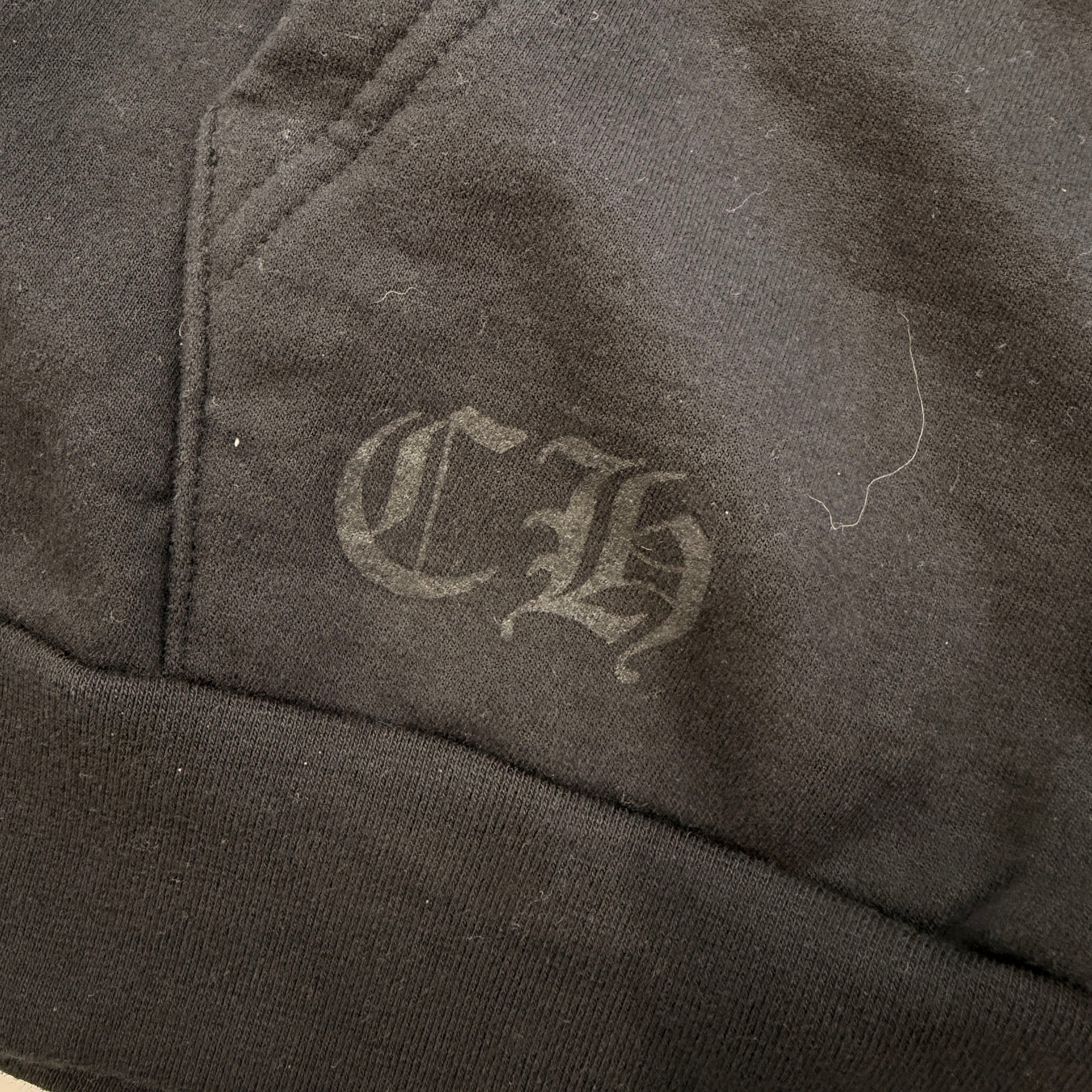 CHROME HEARTS Neon Bar Logo Pullover Hoodie Size XS クロムハーツ ネオンバーロゴ プルオーバーフーディー サイズXS