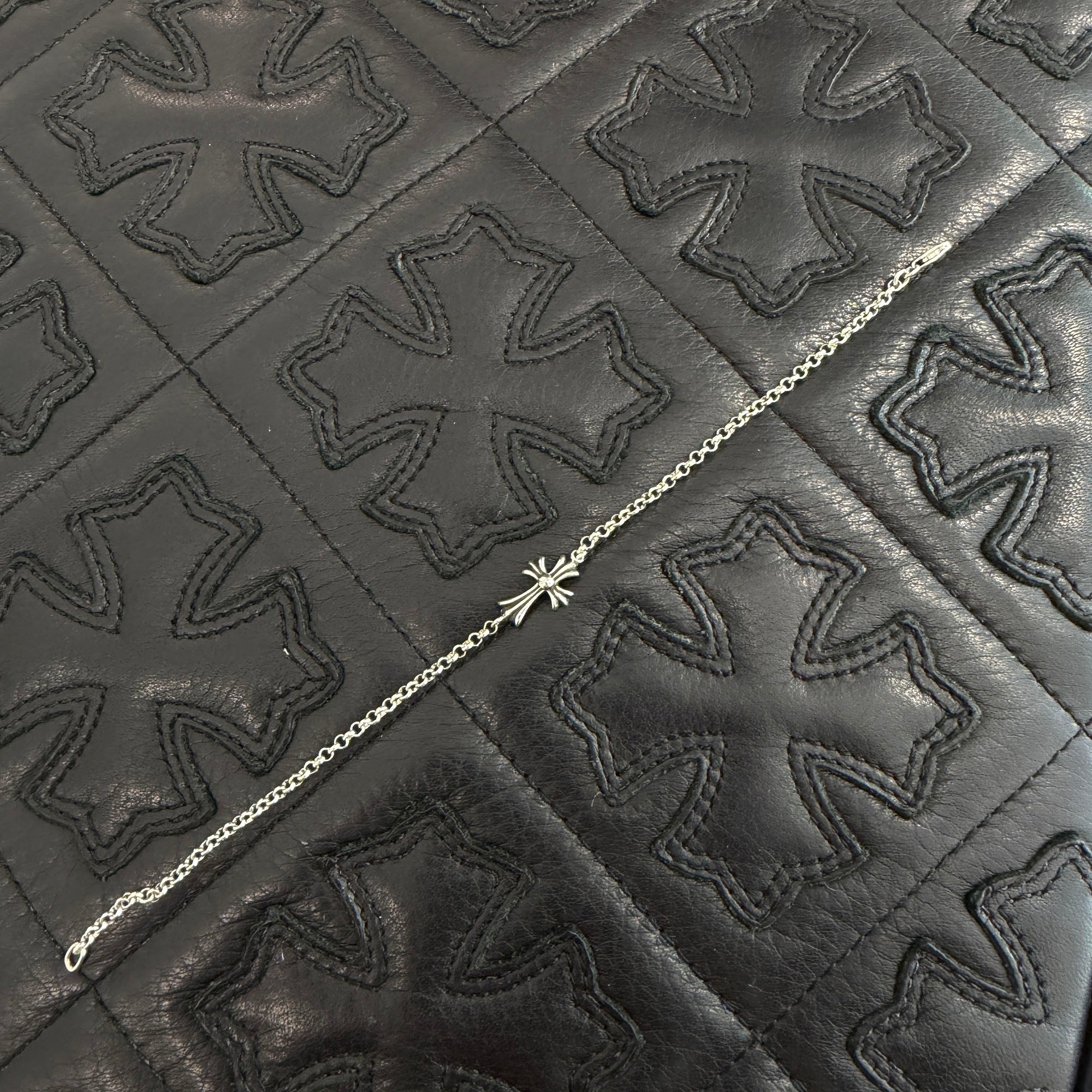 CHROME HEARTS Baby Fat Roll Chain Bracelet クロムハーツ ベビーファットロールチェーンブレスレット