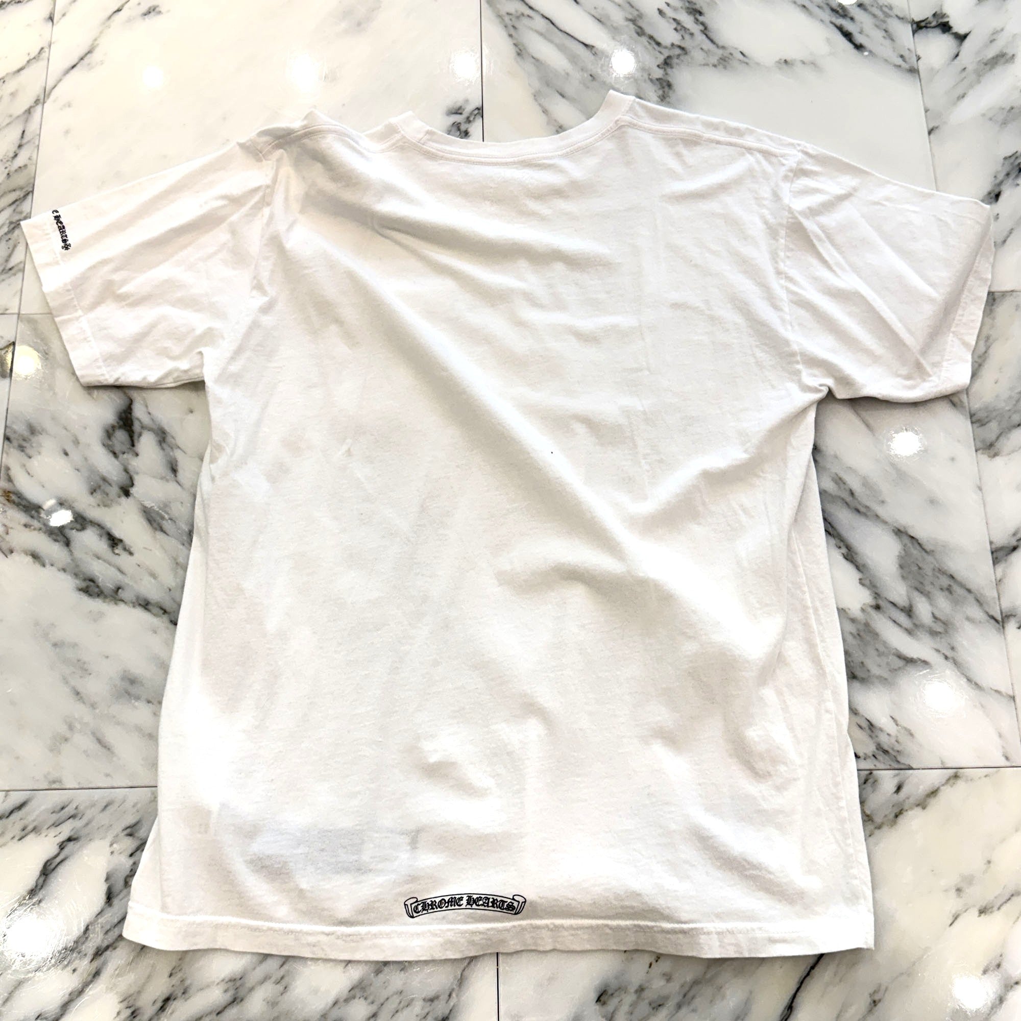 CHROME HEARTS Neck Logo Tee Size XL クロムハーツ ネックロゴ Tシャツ サイズXL