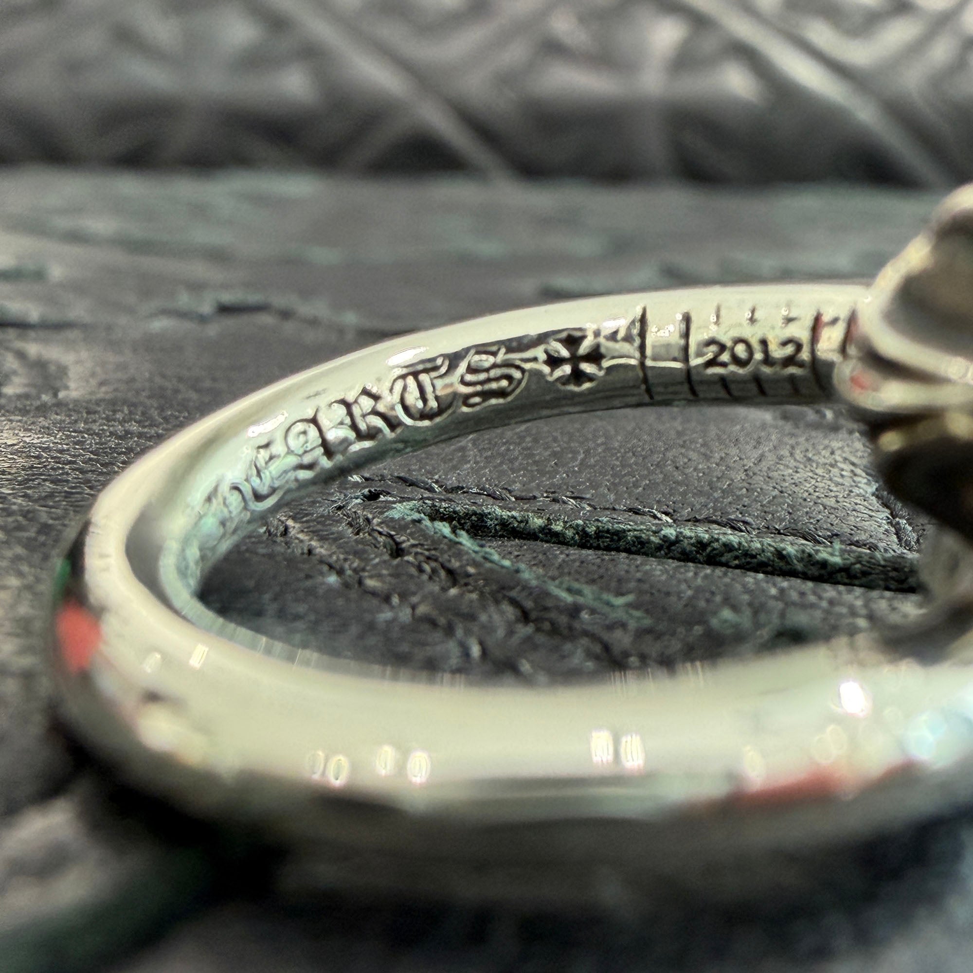 CHROME HEARTS Nail Flat Ring Size 6号 クロムハーツ ネイル フラット リング サイズ6号