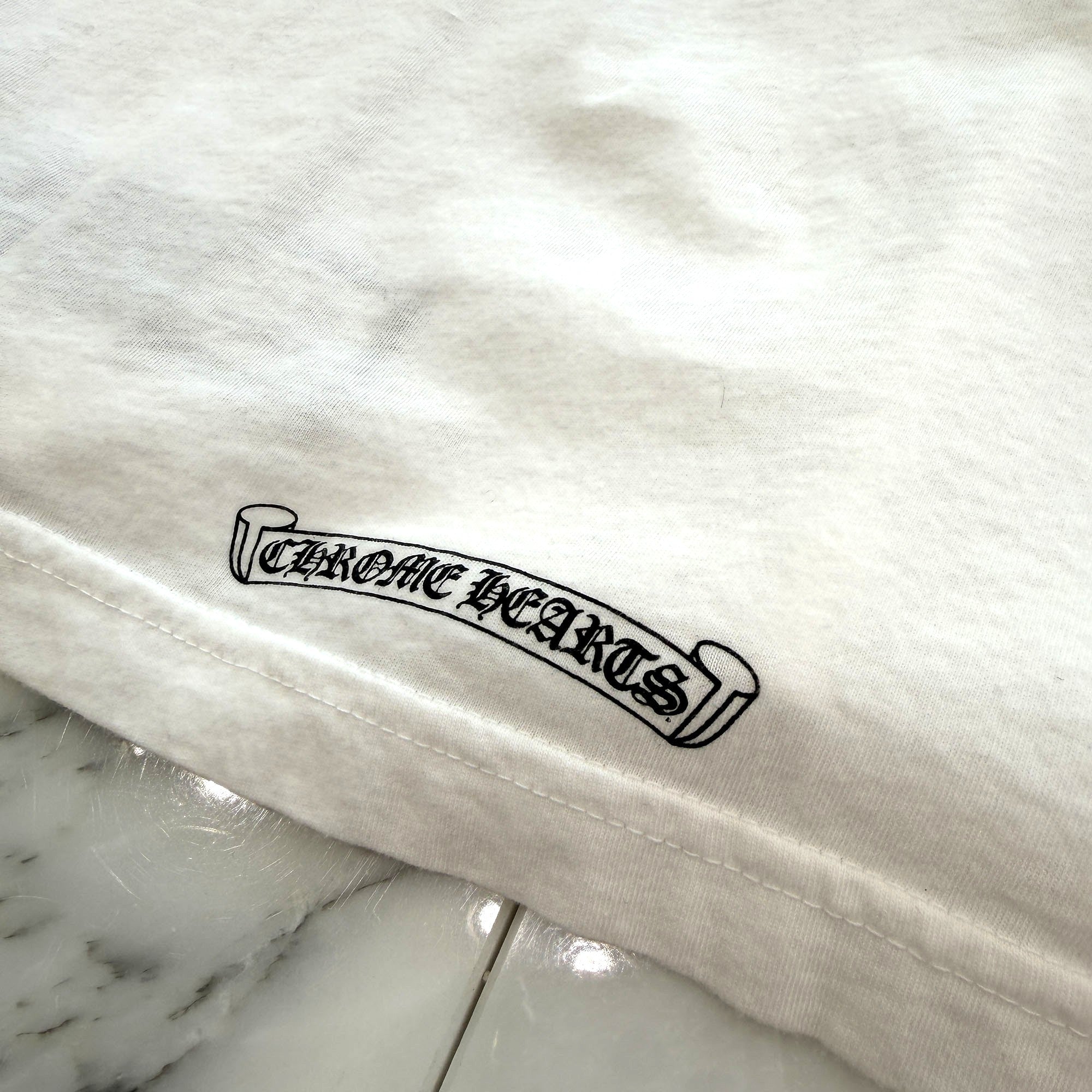 CHROME HEARTS Neck Logo Tee Size XL クロムハーツ ネックロゴ Tシャツ サイズXL