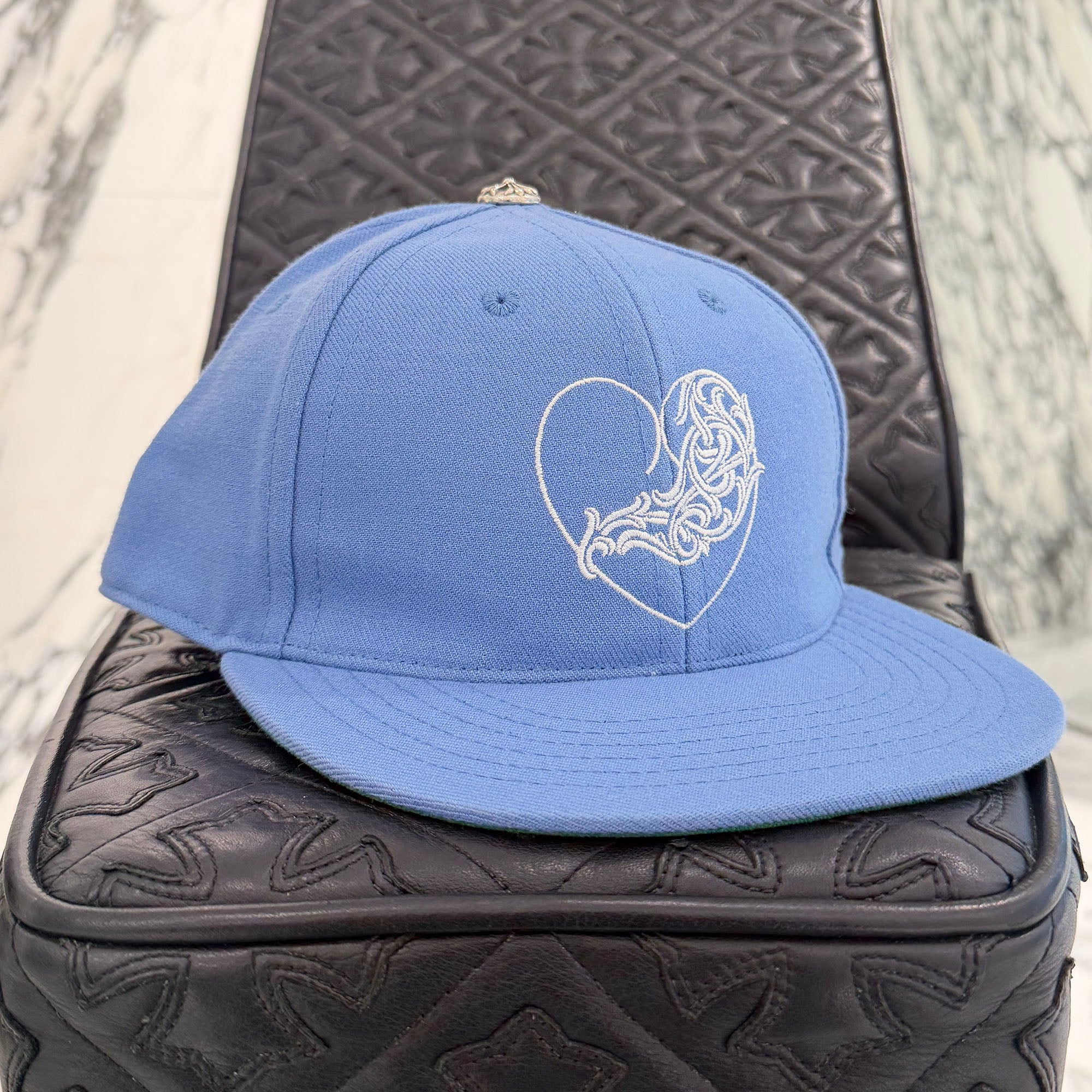 CHROME HEARTS 2024AW VINY HEART " LOVE YOU " Base Ball Cap Size 7 1/2 (59.6cm) クロムハーツ ヴィニーハート "ラブユー" ベースボールキャップ サイズ7 1/2 (59.6cm)