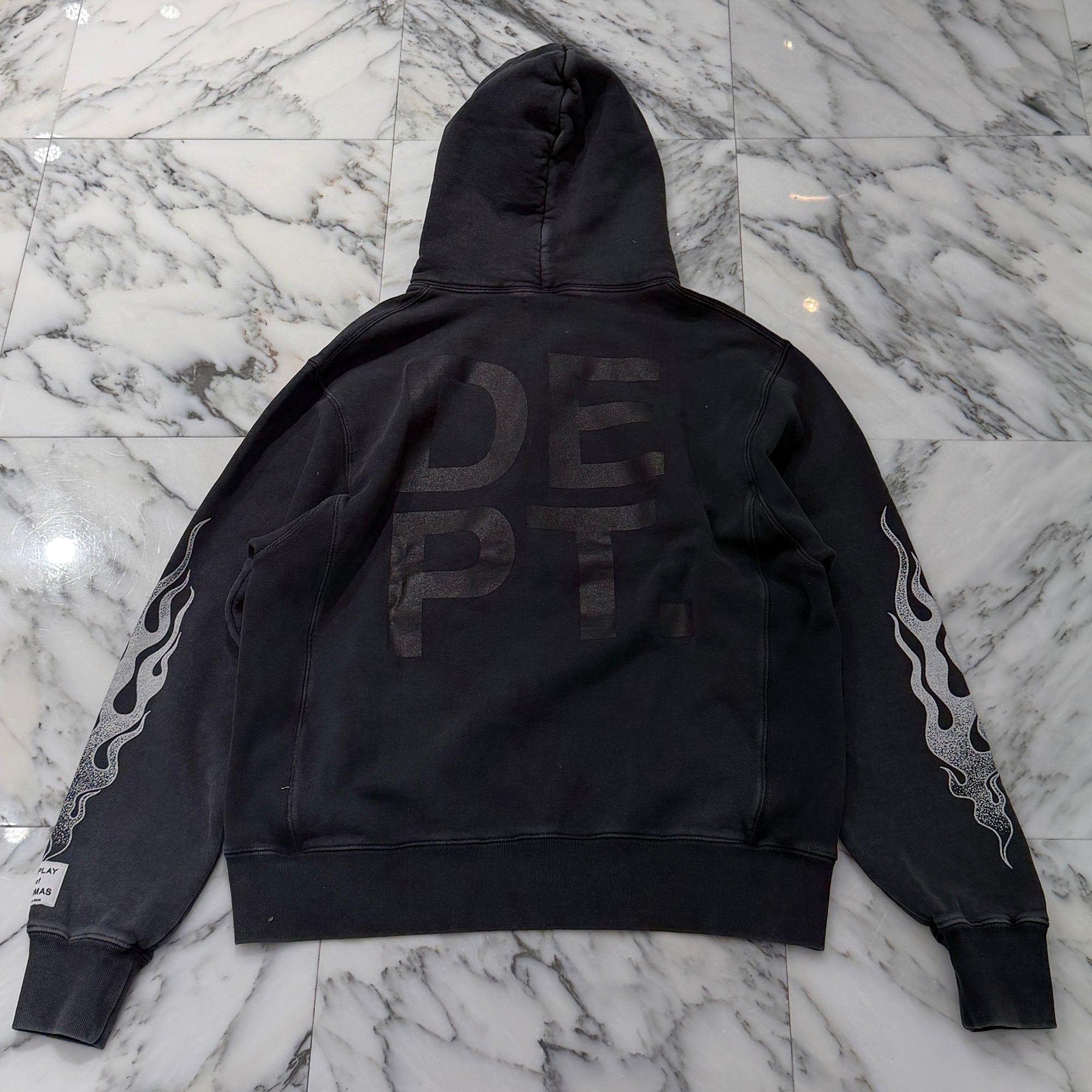 GALLERY DEPT. 2021AW GD Flames Pullover Hoodie Size L ギャラリー デプト GD フレームズ プルオーバー フーディー サイズL
