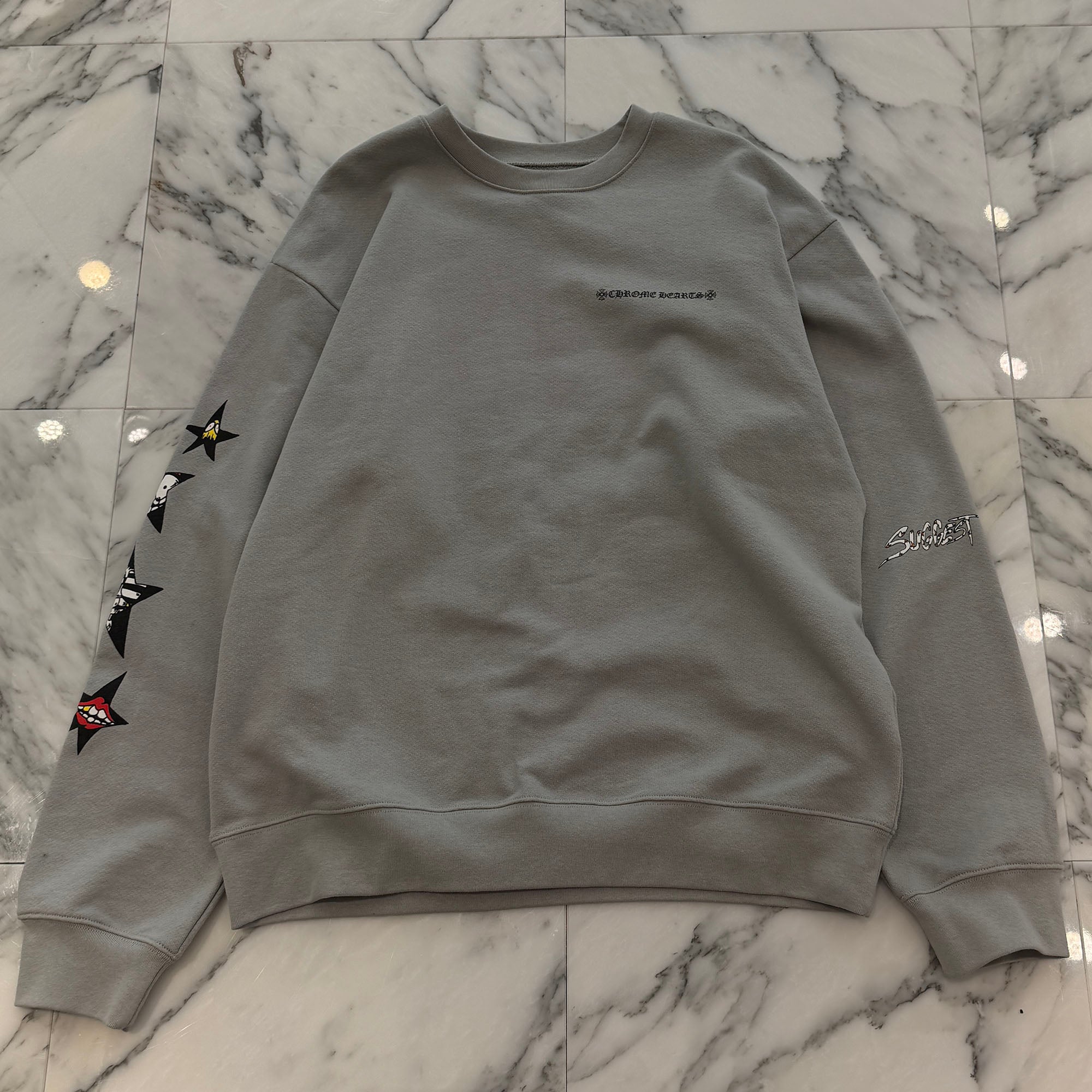 CHROME HEARTS × MATTY BOY SUGGEST Sweat Shirt Size XL クロムハーツ × マッティボーイ SUGGEST スウェットシャツ サイズXL