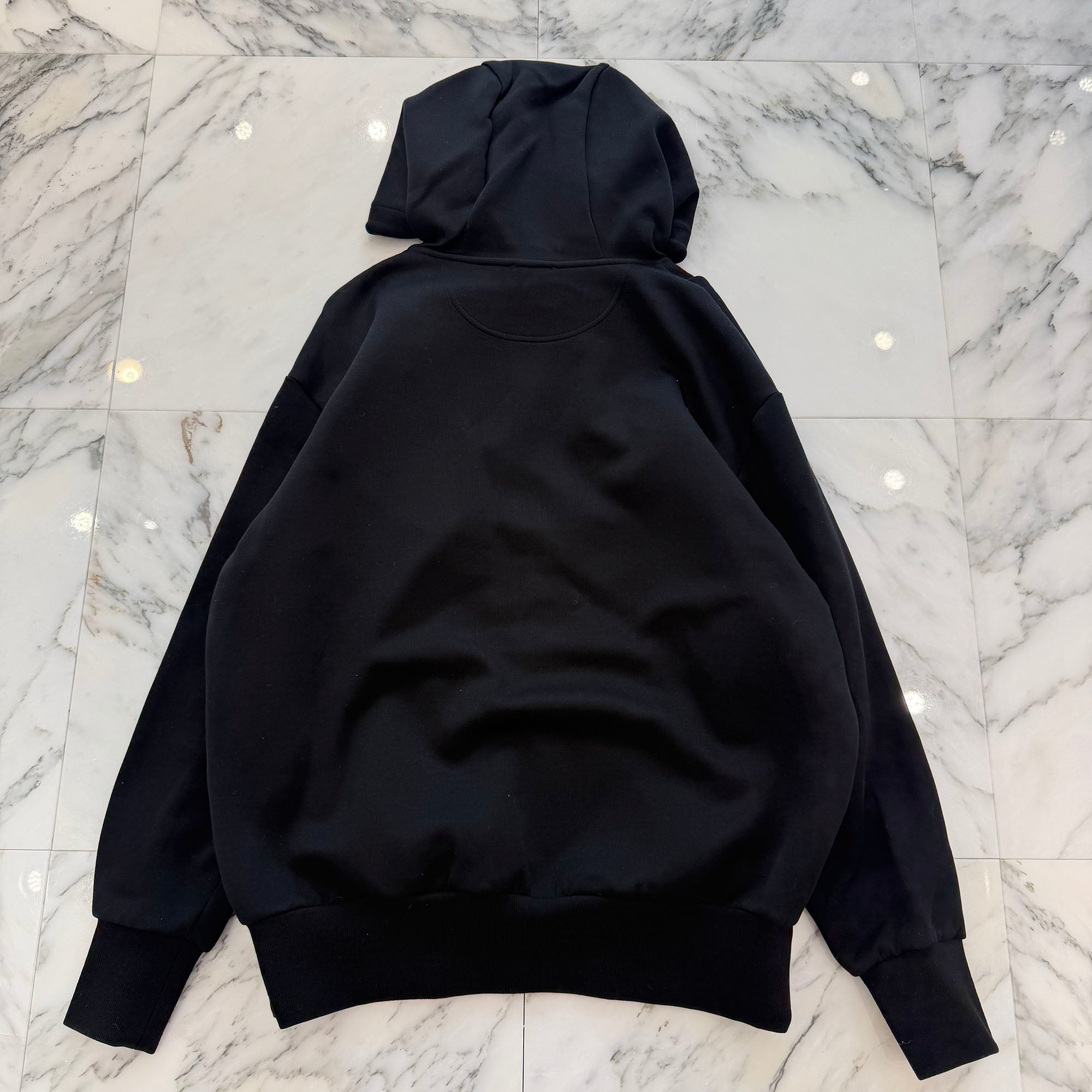 VERSACE 2019SS Multicolor Logo Embroidered Pullover Hoodie 1003130 1A01812 Size 40 ヴェルサーチェ マルチカラー ロゴ刺繍 プルオーバー フーディ サイズ40