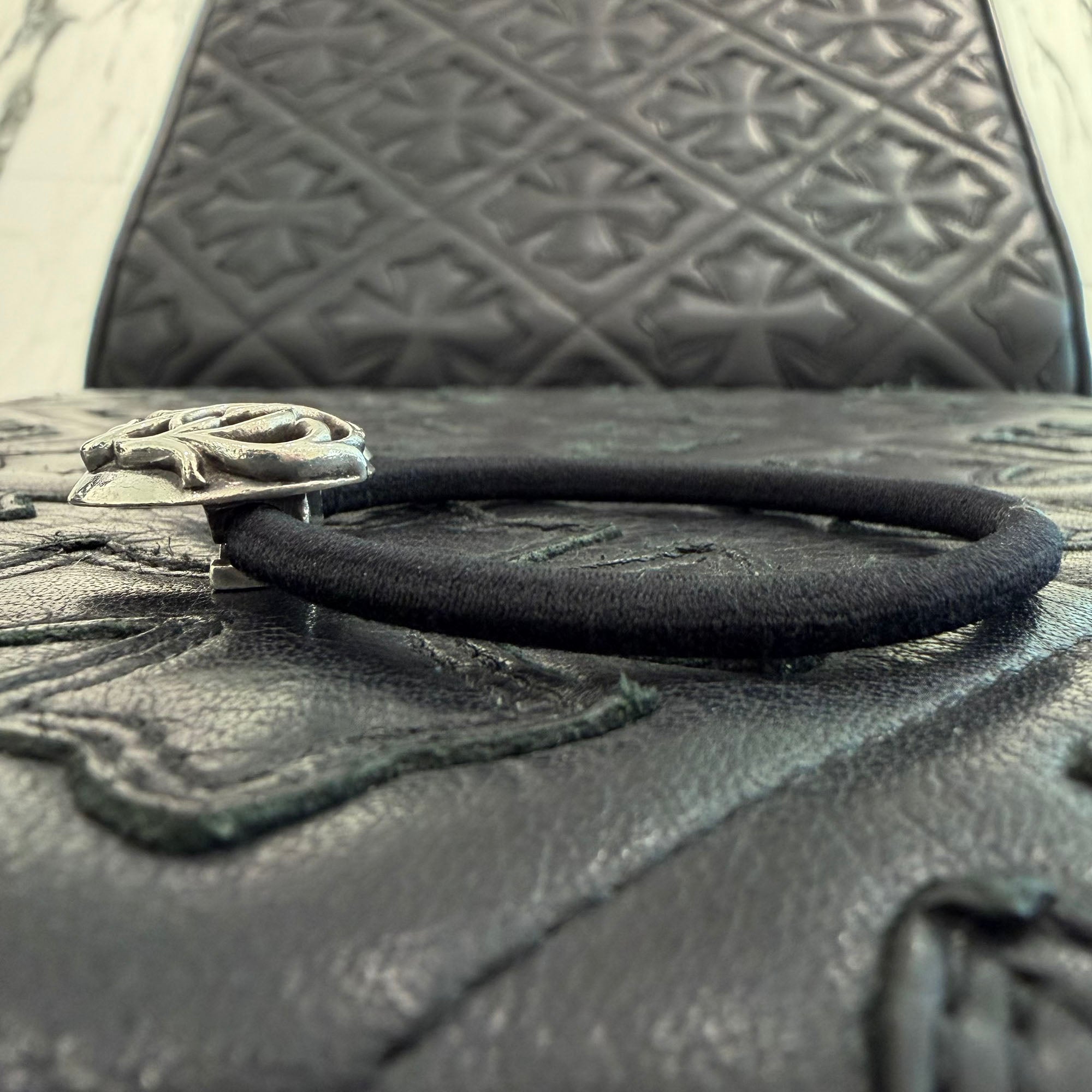 CHROME HEARTS VINY HEART HAIR BAND クロムハーツ ヴィニーハート ヘアバンド