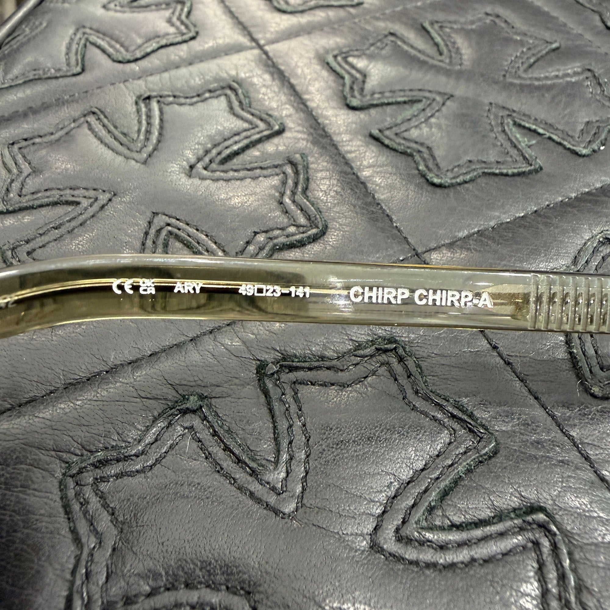 CHROME HEARTS Chirp Chirp Sunglasses Size 49口23-141 クロムハーツ チャープ チャープ サングラス サイズ49口23-141