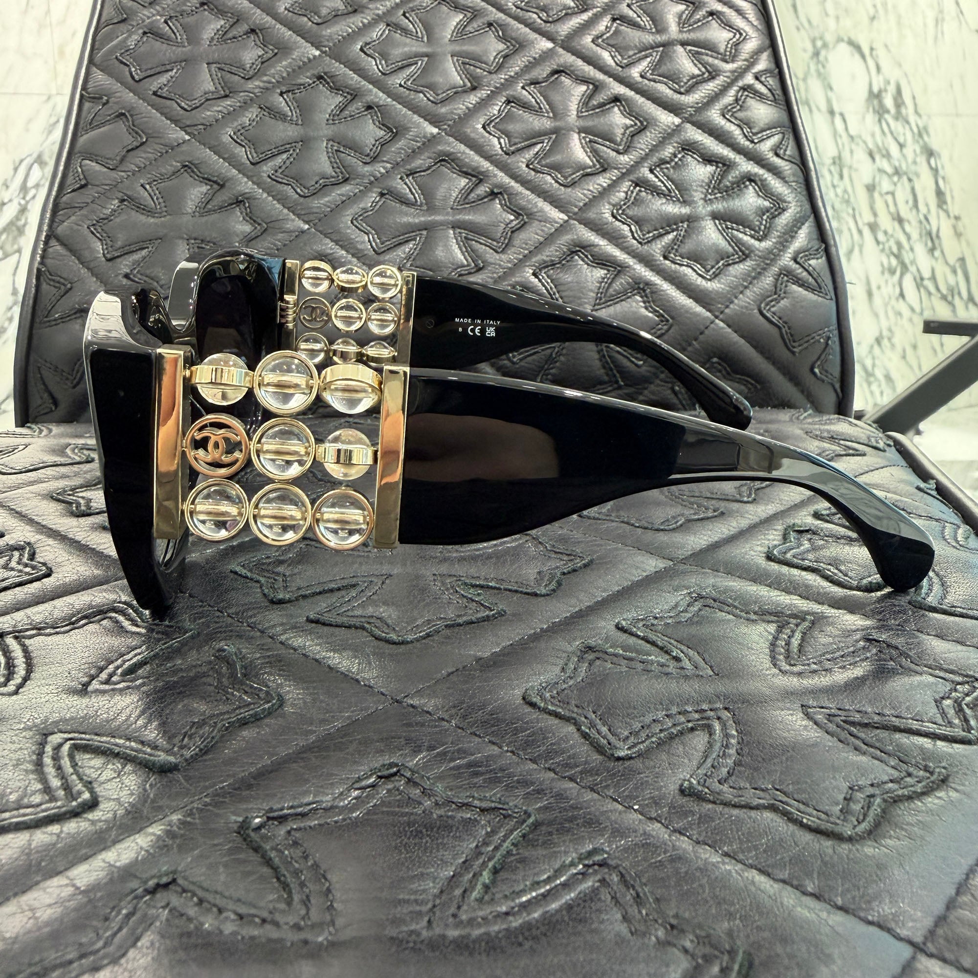 CHANEL 2025SS Butterfly Shape Sunglasses A71699 X08282 S2216 Size 54□18 140 シャネル バタフライシェイプ サングラス サイズ54□18 140