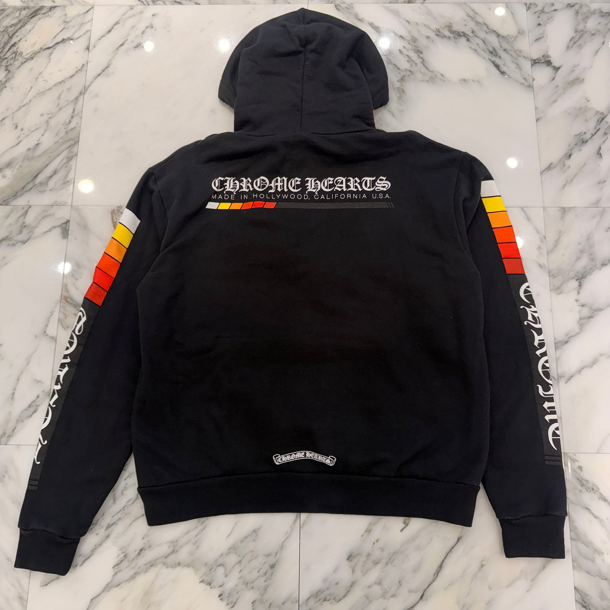 CHROME HEARTS Neon Bar Logo Pullover Hoodie Size XS クロムハーツ ネオンバーロゴ プルオーバーフーディー サイズXS