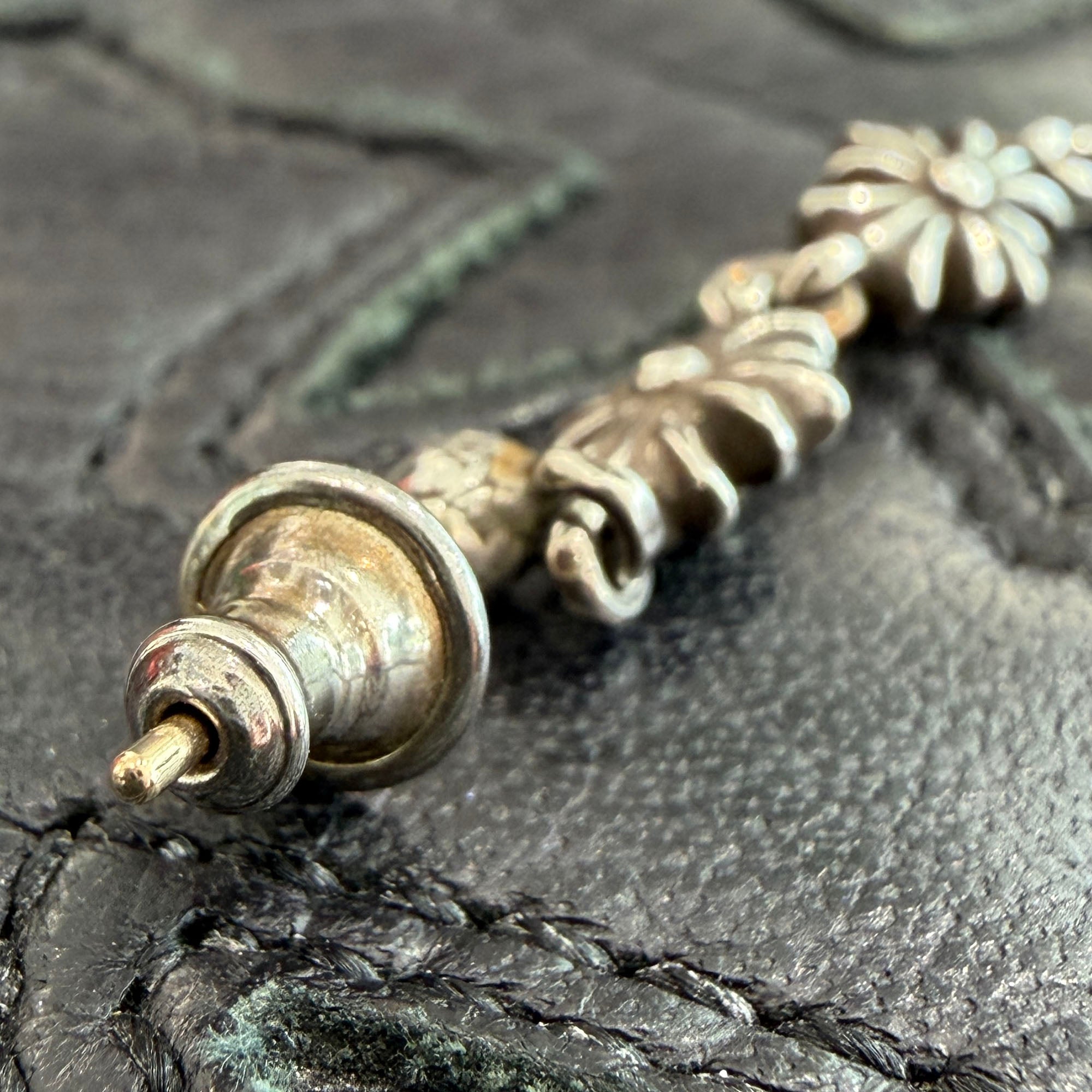 CHROME HEARTS Tiny E CH Plus 3 Drop Earring クロムハーツ タイニーE CHプラス 3ドロップ イヤリング ピアス