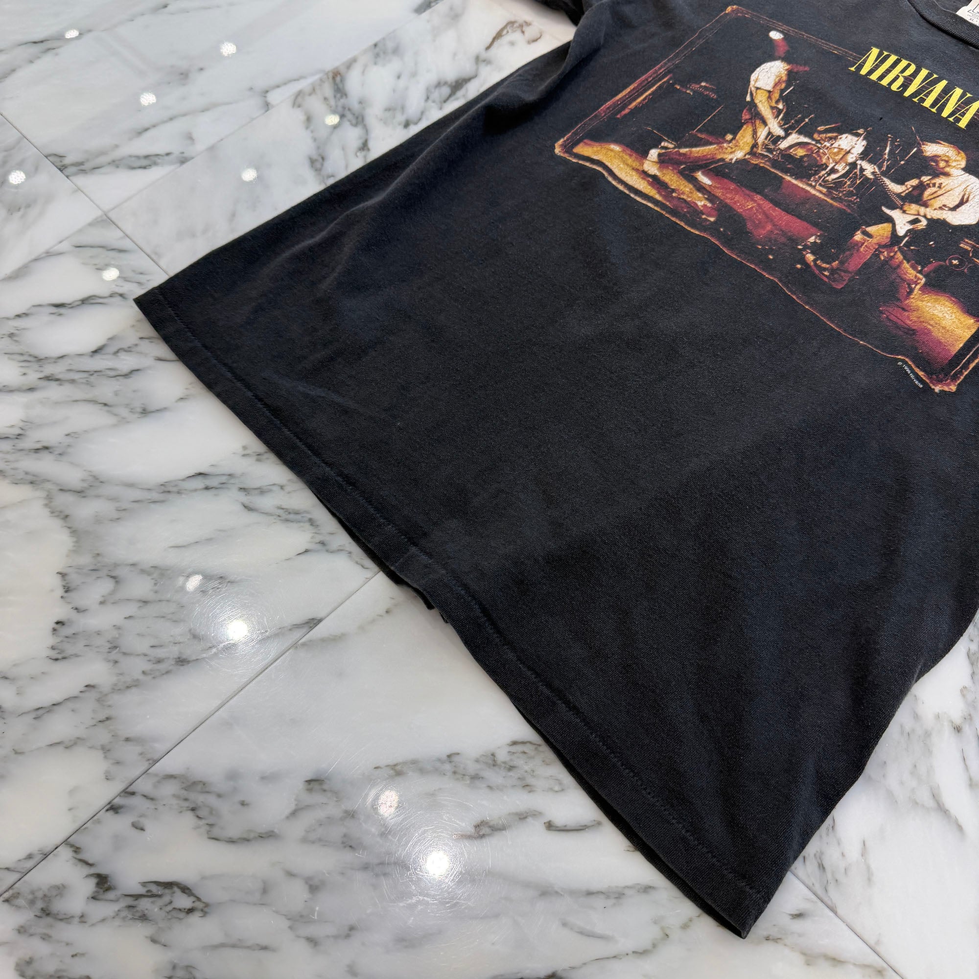Vintage 90's Nirvana "From the Muddy Banks of the Wishkah" 1996 WILD OATS S/S Tee Size XL ヴィンテージ 90's ニルヴァーナ "フロム・ザ・マッディ・バンクス・オブ・ザ・ウィッシュカー" 1996 ワイルド・オーツ社製 Tシャツ サイズXL