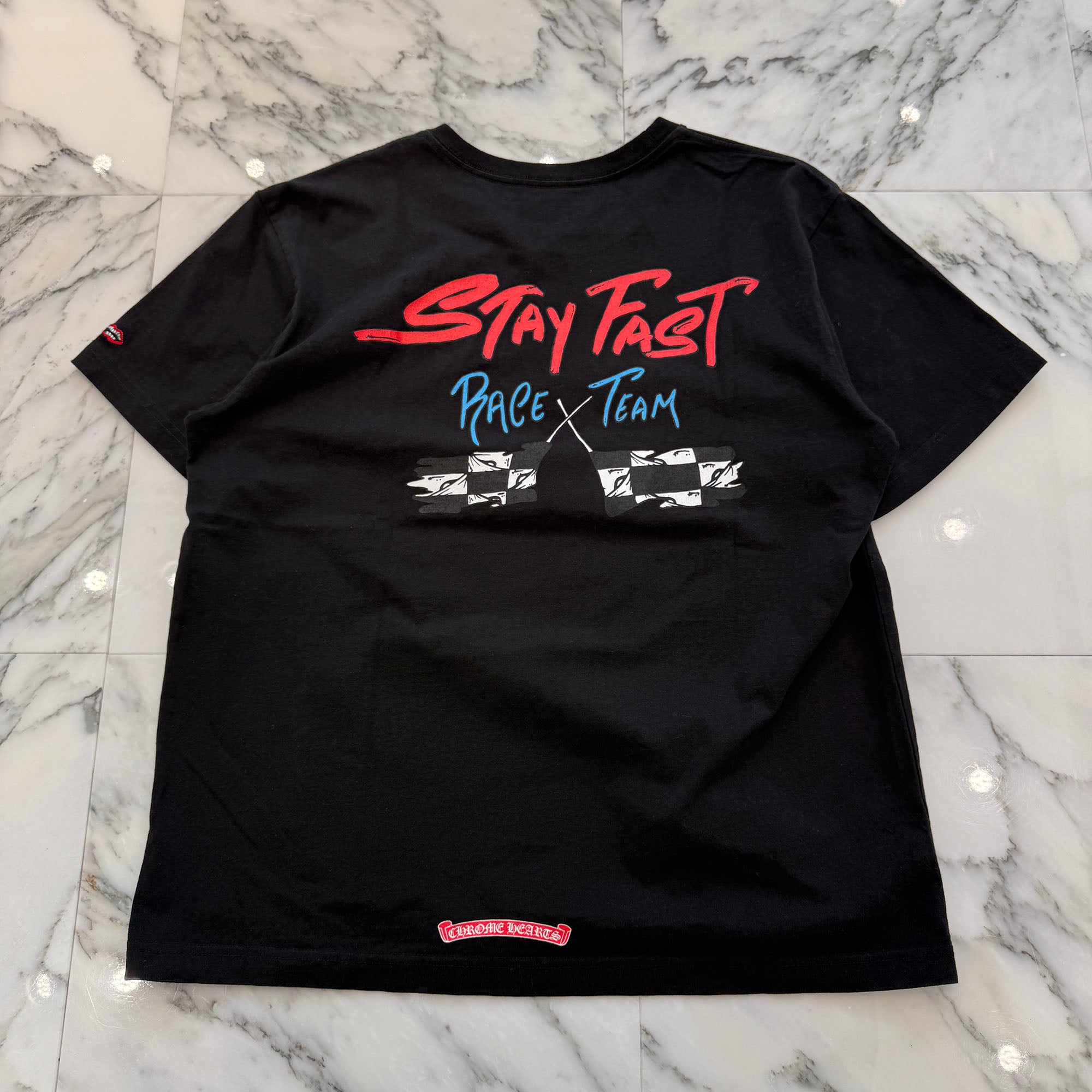 CHROME HEARTS × MATTY BOY PPO STAY FAST RACE TEAM Tee Size XL クロムハーツ × マッティボーイ ステイファスト レースチーム Tシャツ サイズXL