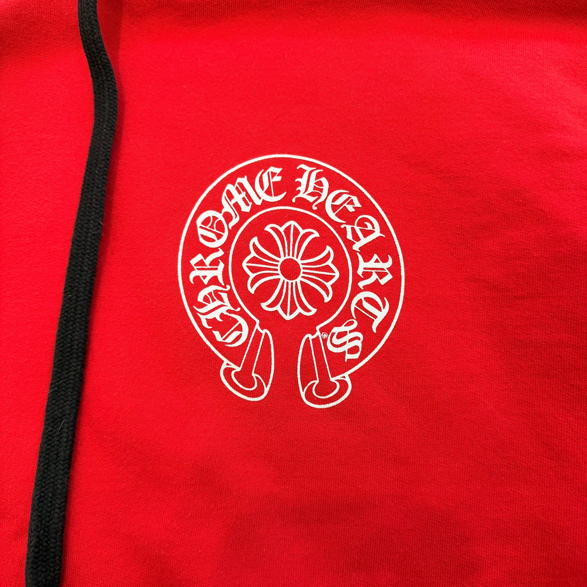 CHROME HEARTS × MATTY BOY Chomper Horseshoe Trico Pullover Hoodie Size M クロムハーツ × マッティボーイ チョンパー ホースシュー トリコカラー プルオーバーフーディ サイズM