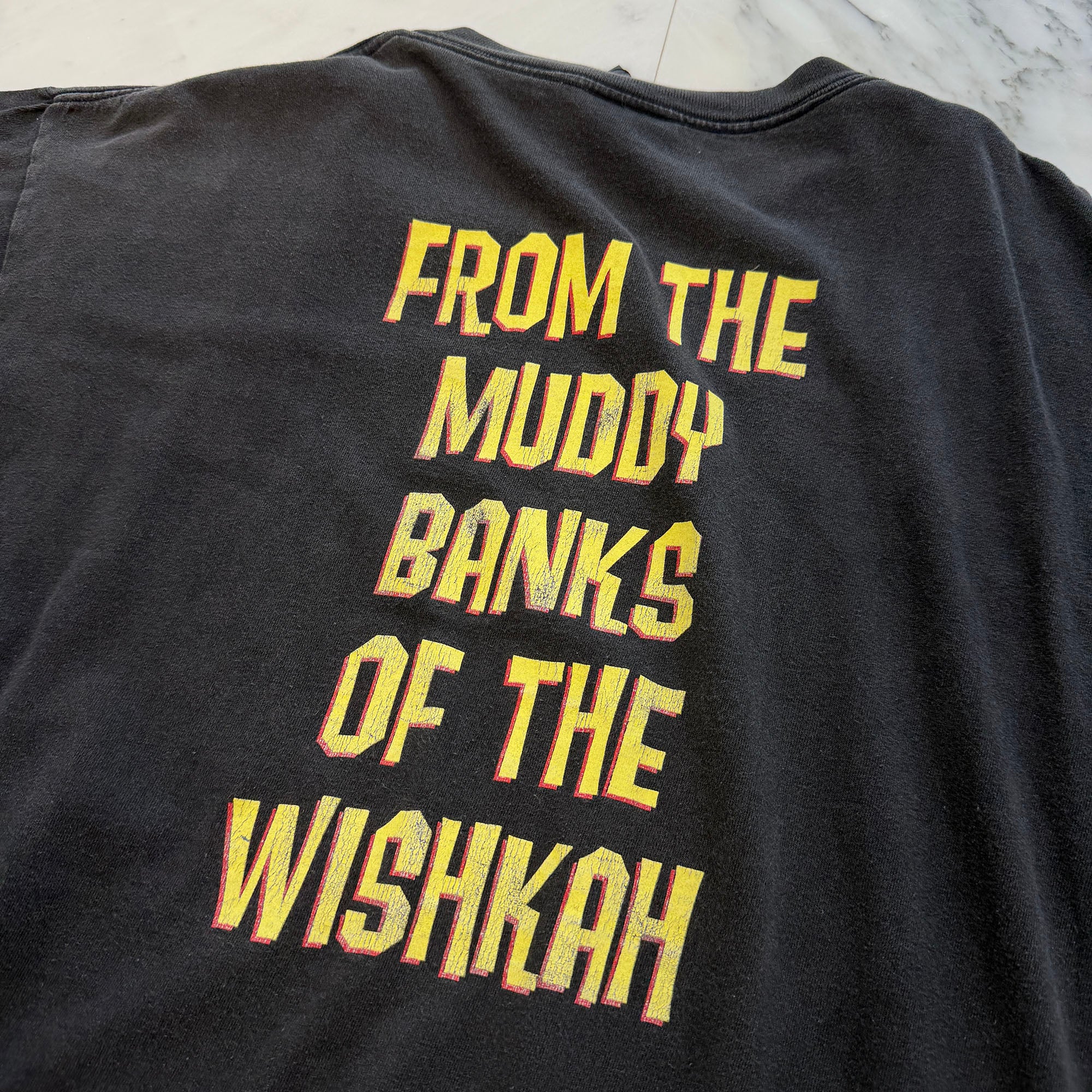 Vintage 90's Nirvana "From the Muddy Banks of the Wishkah" 1996 WILD OATS S/S Tee Size XL ヴィンテージ 90's ニルヴァーナ "フロム・ザ・マッディ・バンクス・オブ・ザ・ウィッシュカー" 1996 ワイルド・オーツ社製 Tシャツ サイズXL