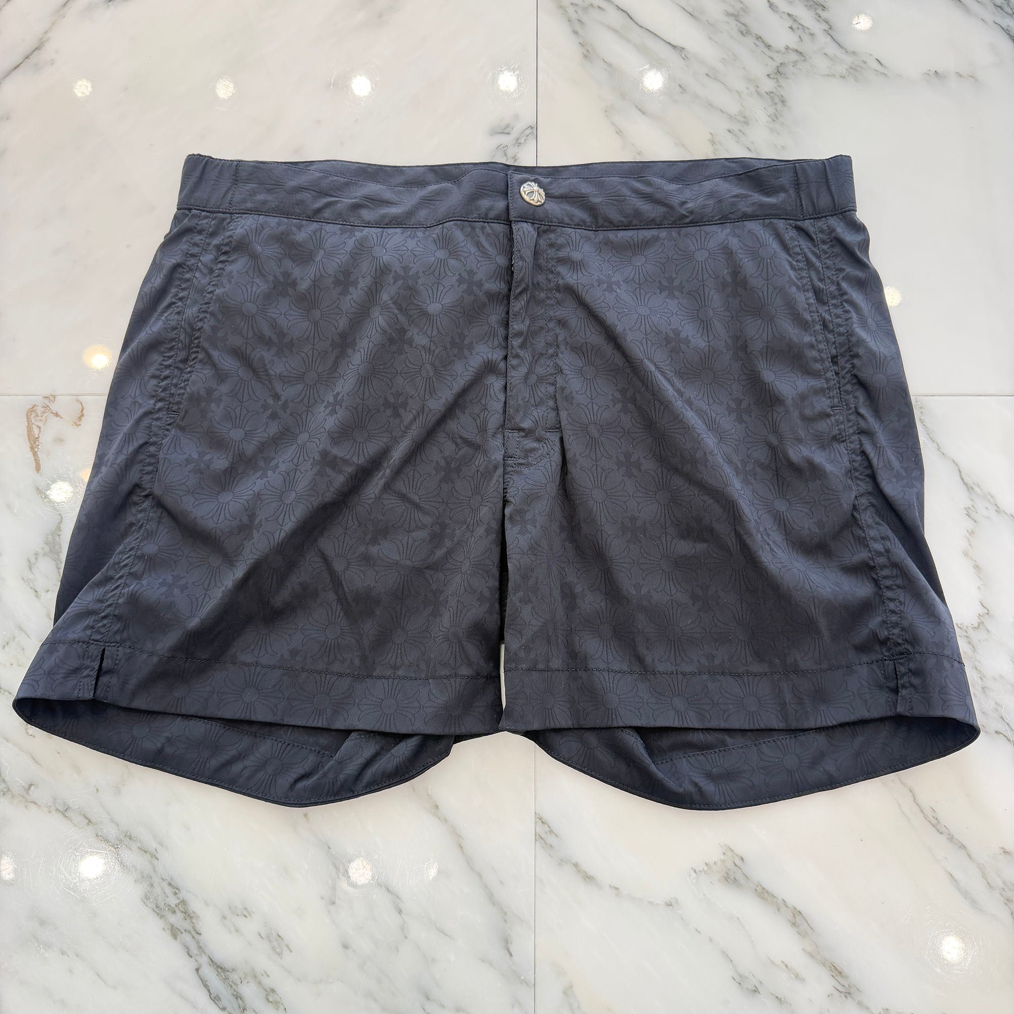 CHROME HEARTS Y NOT CH Plus Swim Shorts Size 32 クロムハーツ ワイノット CHプラス スイムショーツ サイズ32